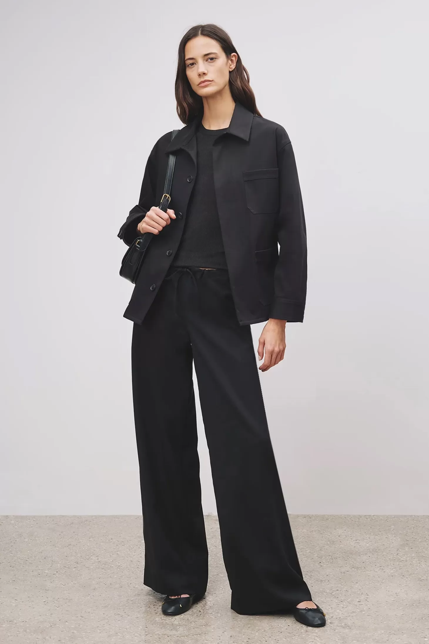 Pants<NILI LOTAN ADRIEL RELAX PANT Black