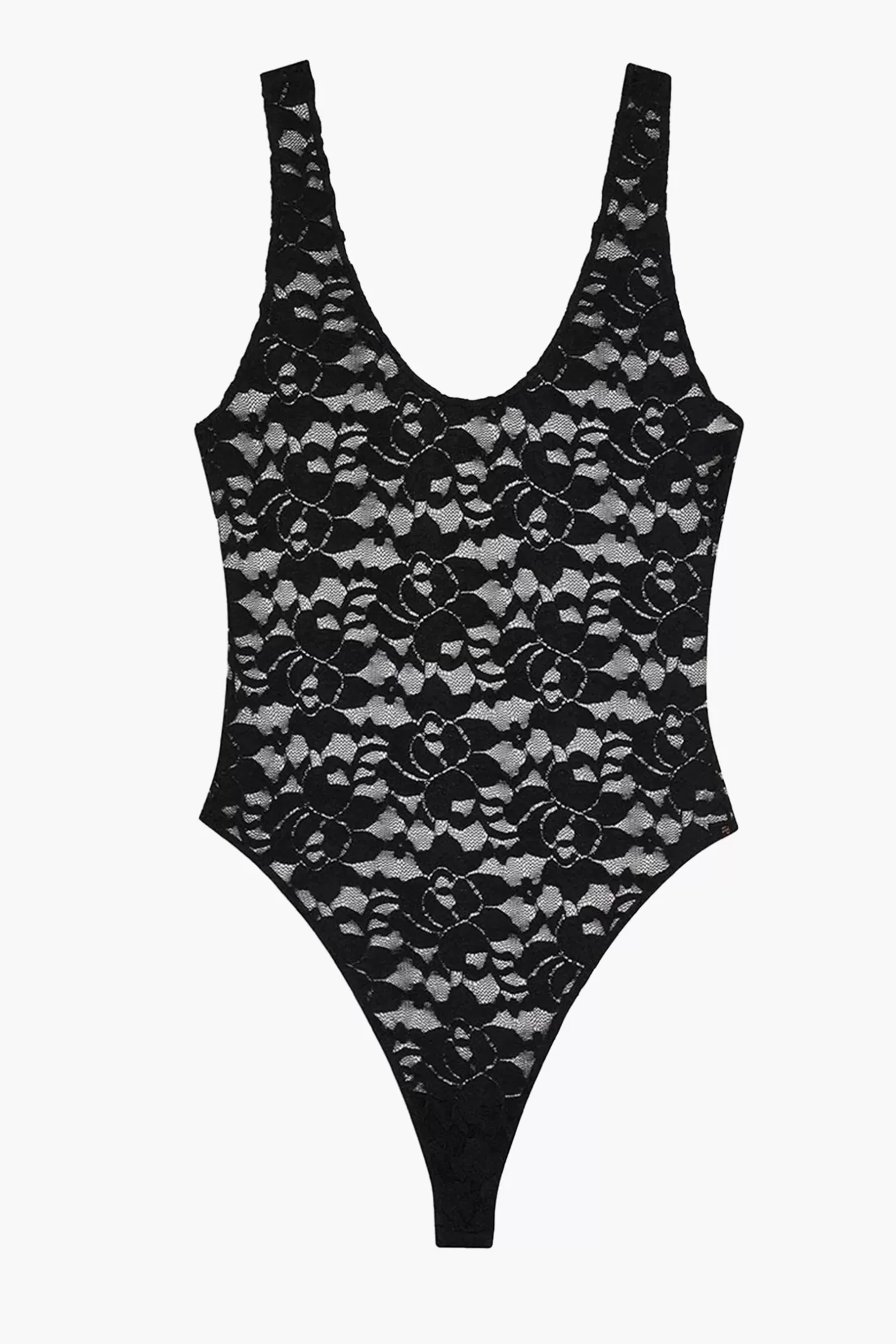 Tops<ANINE BING ALYSHA BODYSUIT Black