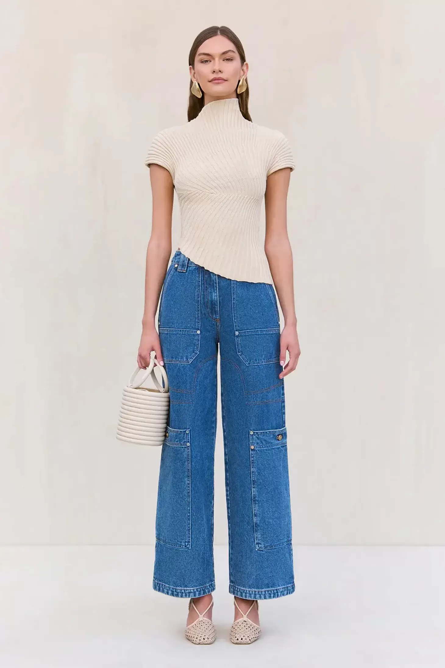 Tops<CULT GAIA ANNEMIE KNIT TOP Beach