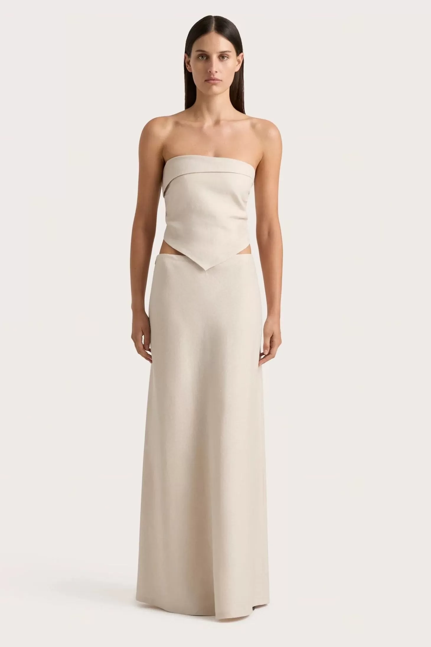 Skirts | Matching Sets<FAITHFULL THE BRAND ANTIBES MAXI SKIRT Sand