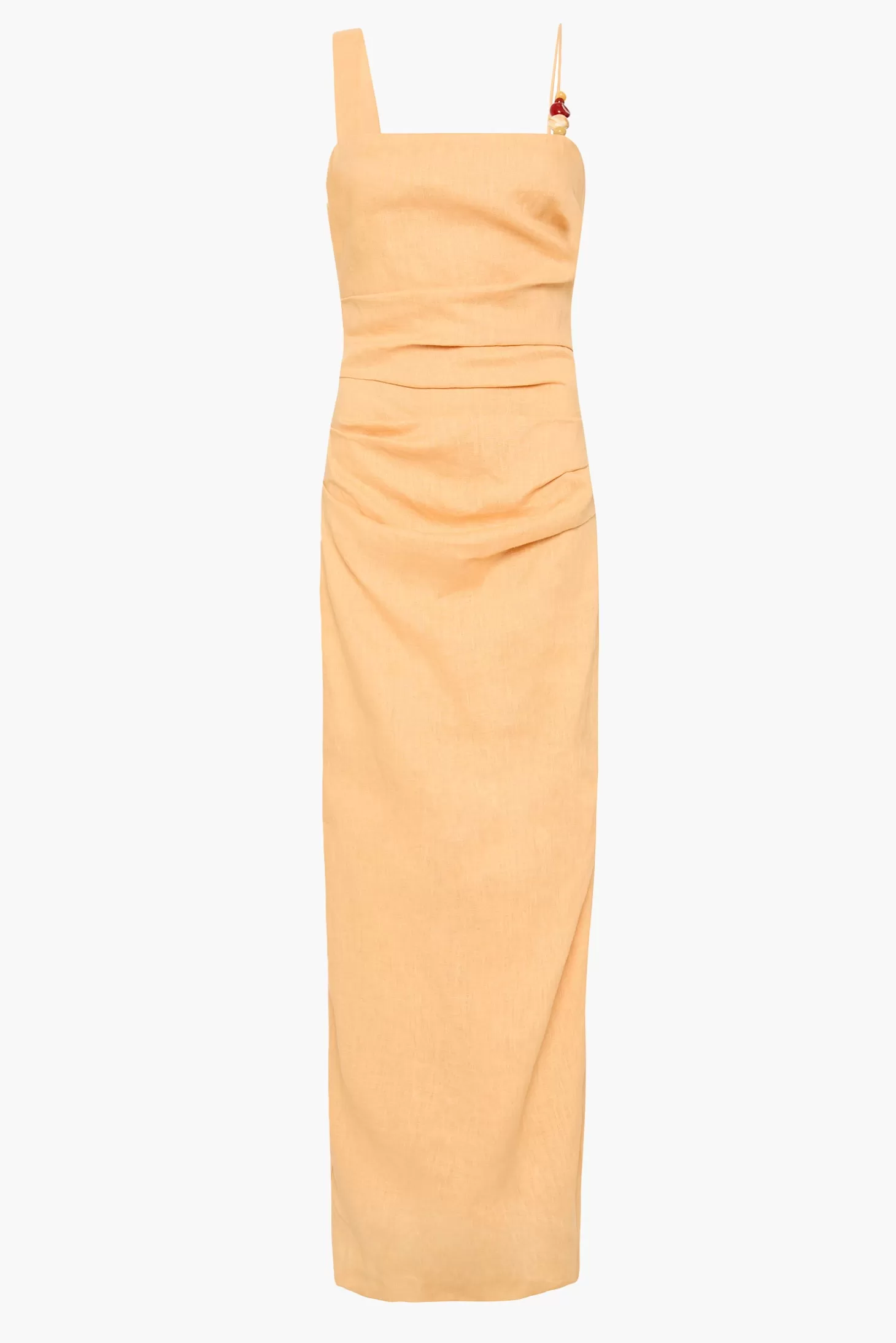 Dresses<SIR ANTONIA BEADED MIDI DRESS LightTan