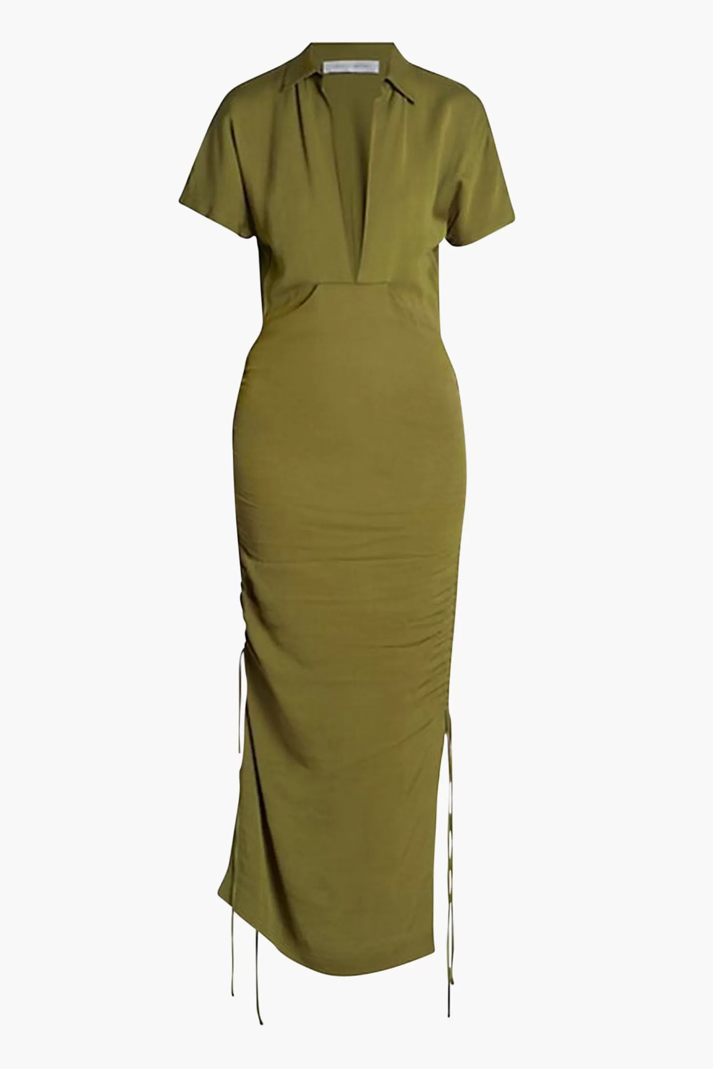 Dresses<CHRISTOPHER ESBER AULENTI COLUMN SHIRT DRESS Moss