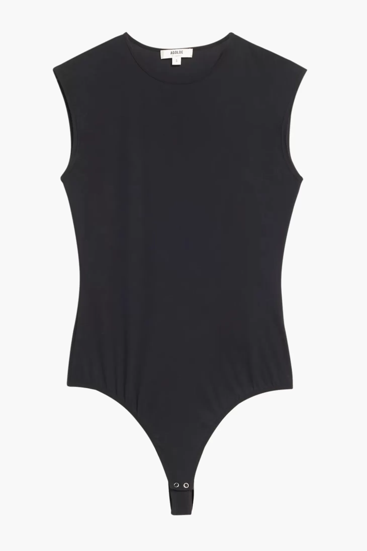 Tops<AGOLDE AURA SLEEVELESS BODYSUIT Black