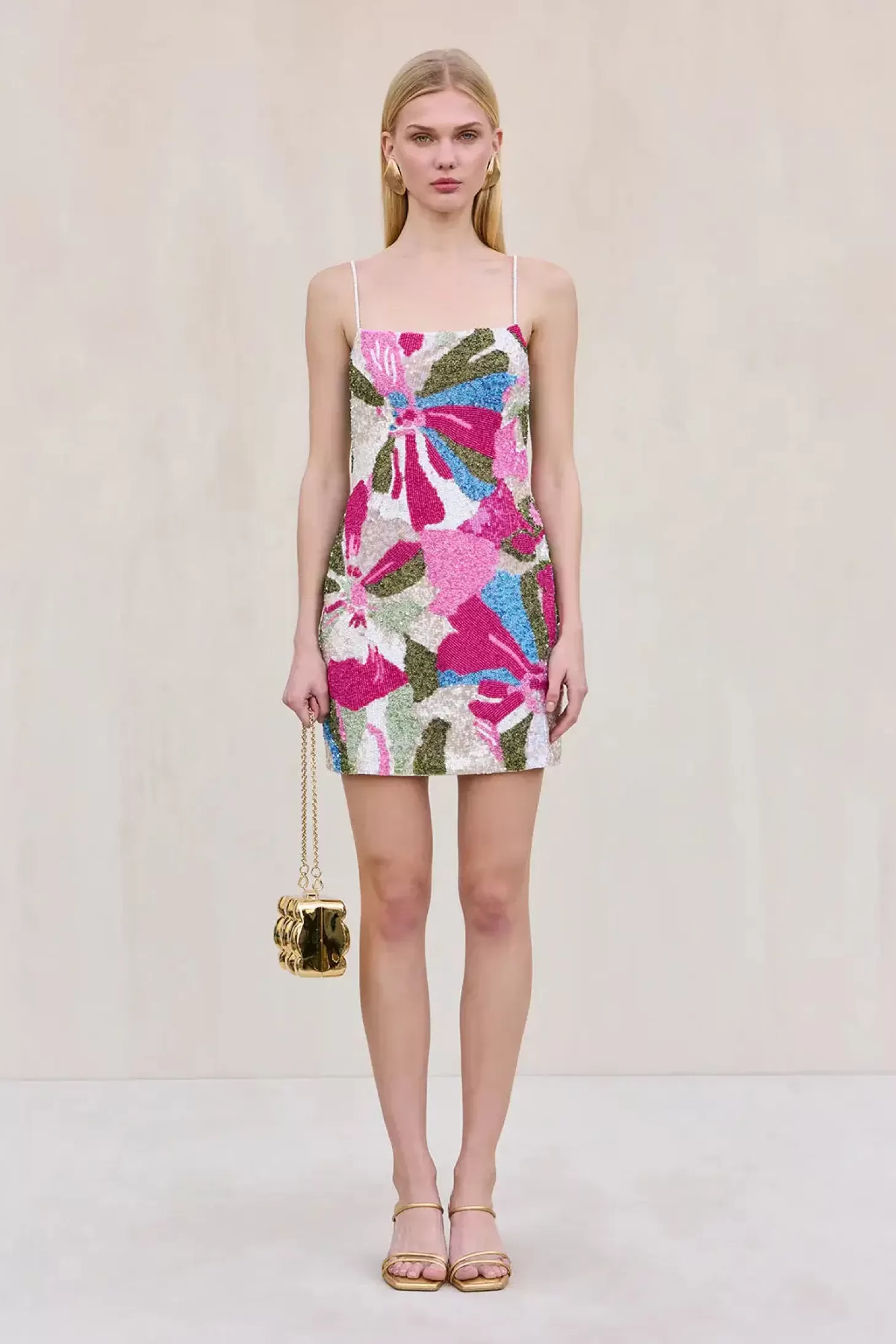 Dresses<CULT GAIA BEBE DRESS FloralRosette