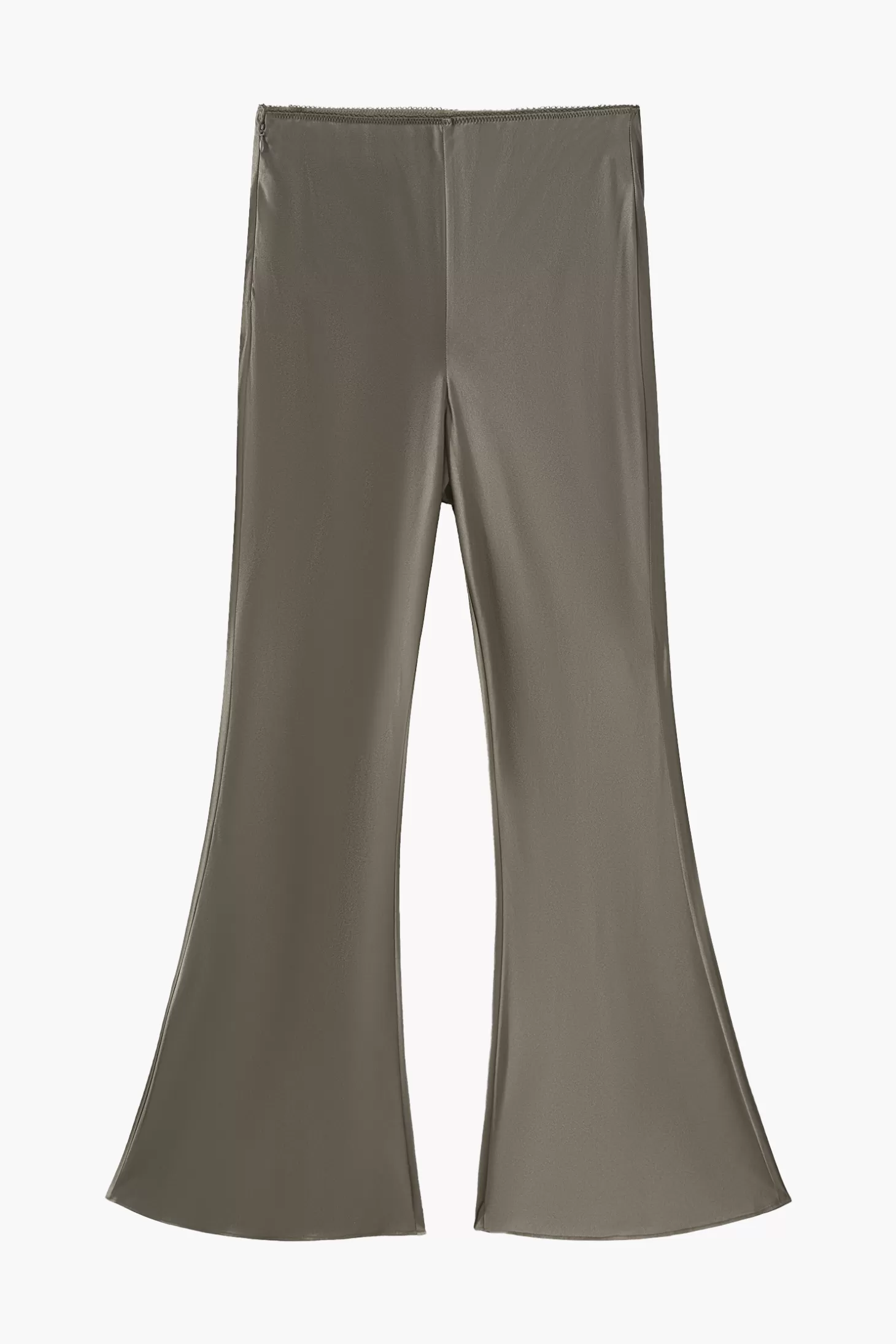 Pants | Matching Sets<COURTNEY ZHENG BIAS SILK FLARE PANTS