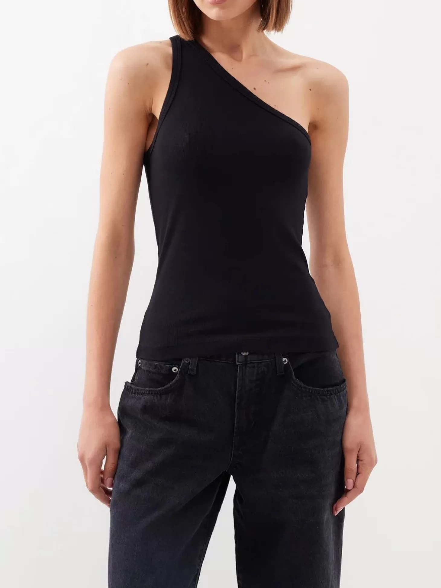 Tops<AGOLDE BRITA TANK Black
