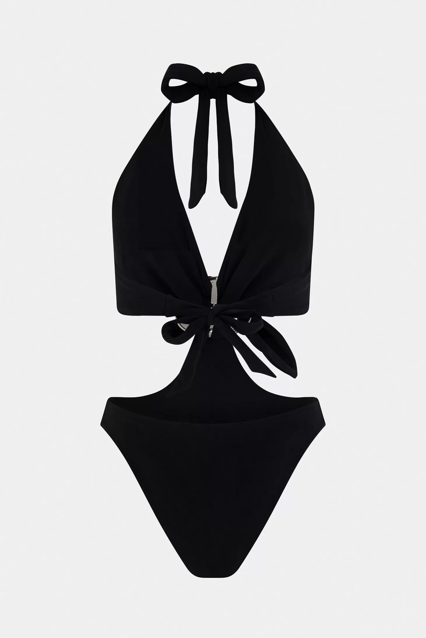 Swimwear<LOUISA BALLOU BUCKLE ONE PIECE Black