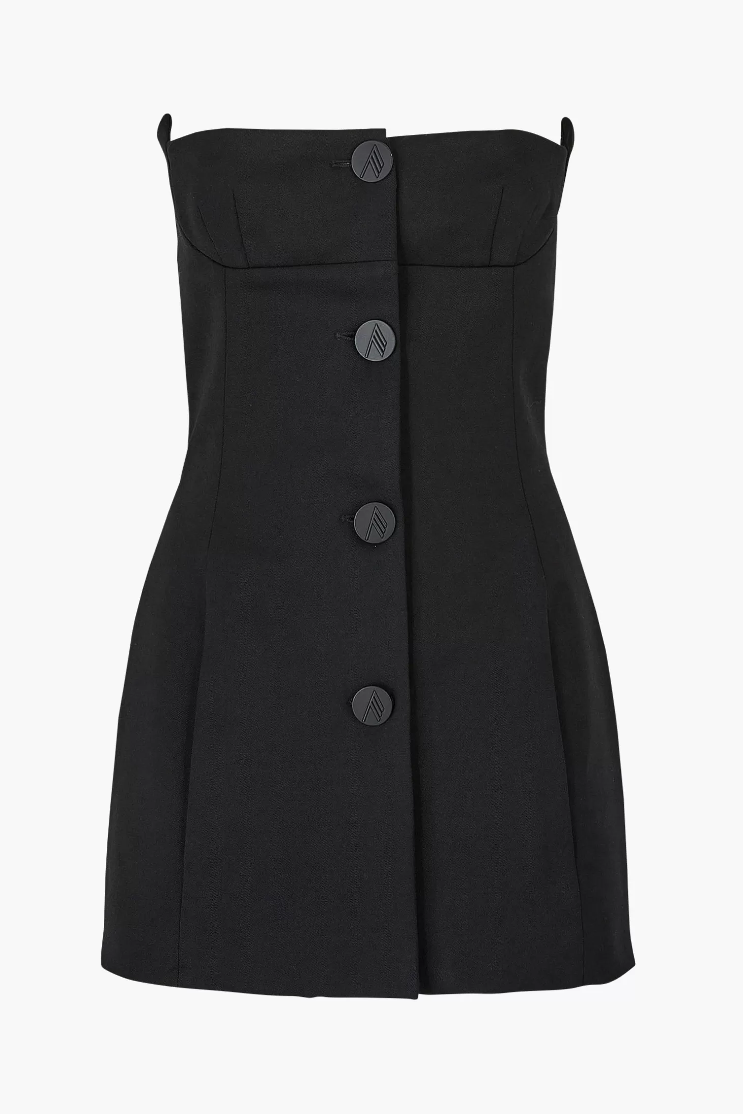 Dresses<THE ATTICO BUSTIER BLAZER Black