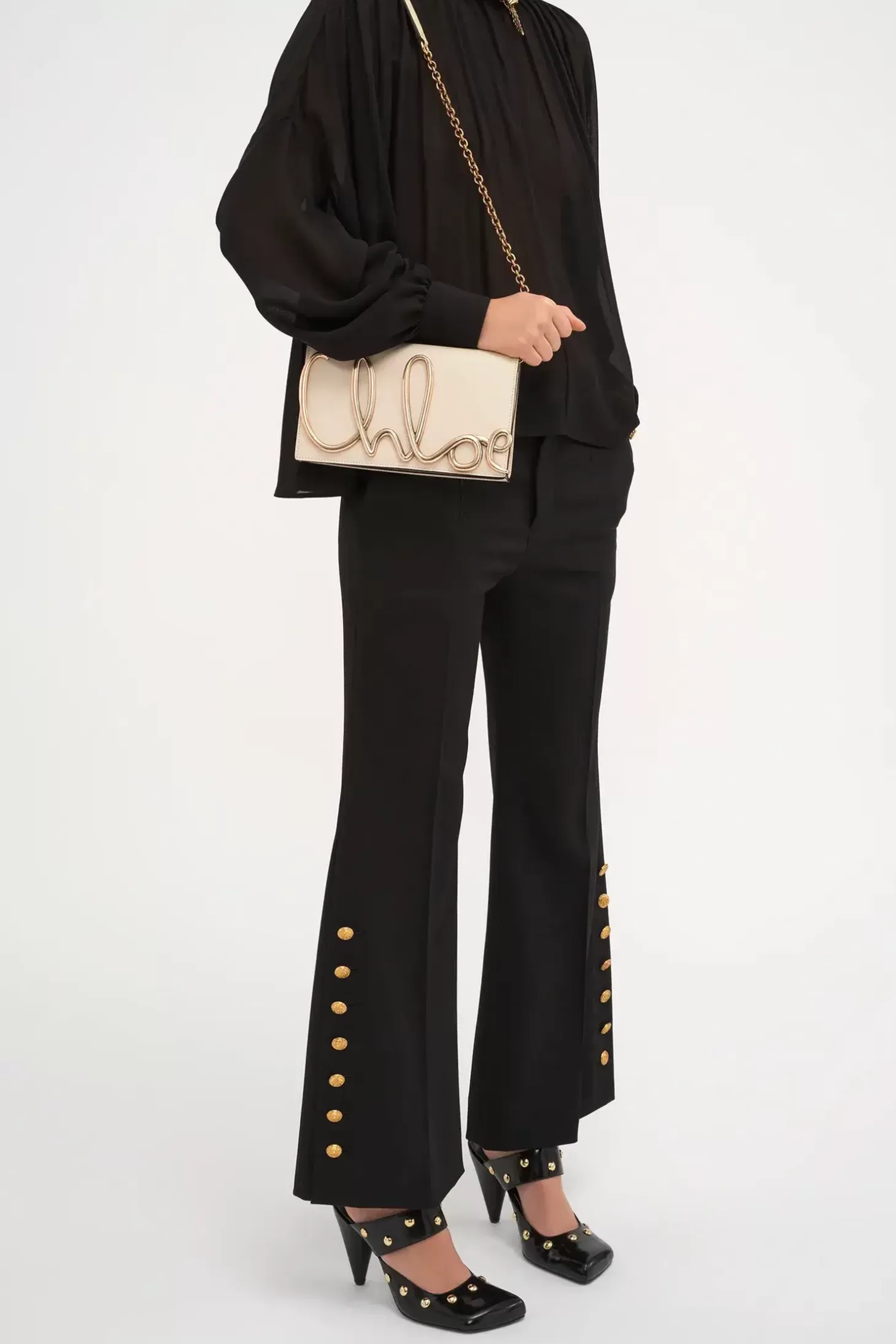 Shoulder | Cross Body<CHLOÉ C CHLOE CROSSBODY BAG SweetBeige
