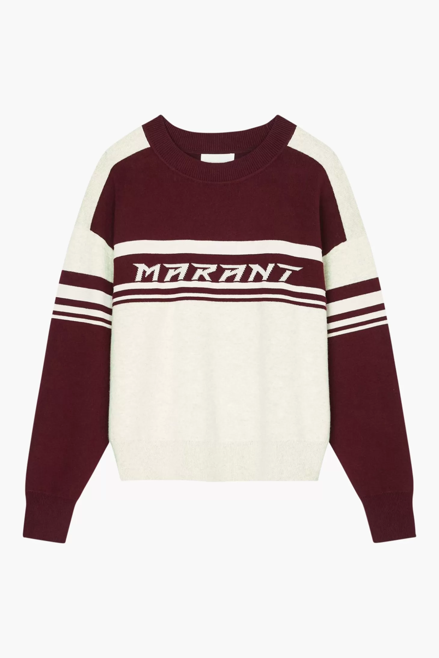 Sweatshirts & Loungewear | Activewear<ISABEL MARANT ÉTOILE CALLIE PULLOVER DarkPlum