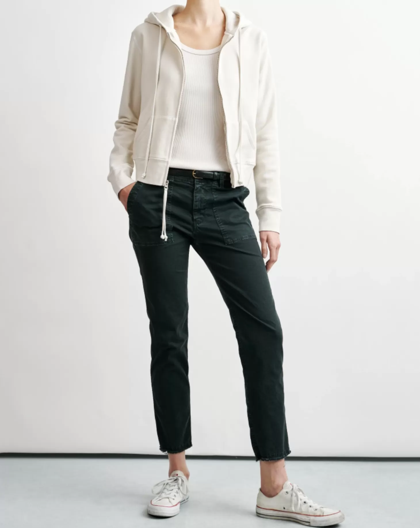Sweatshirts & Loungewear | Activewear<NILI LOTAN CALLIE ZIP UP HOODIE