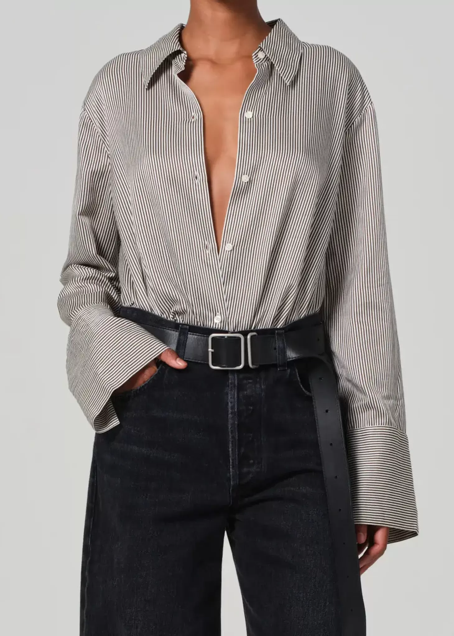 Tops<CITIZENS OF HUMANITY CAMILIA SHIRT VenetianStripe