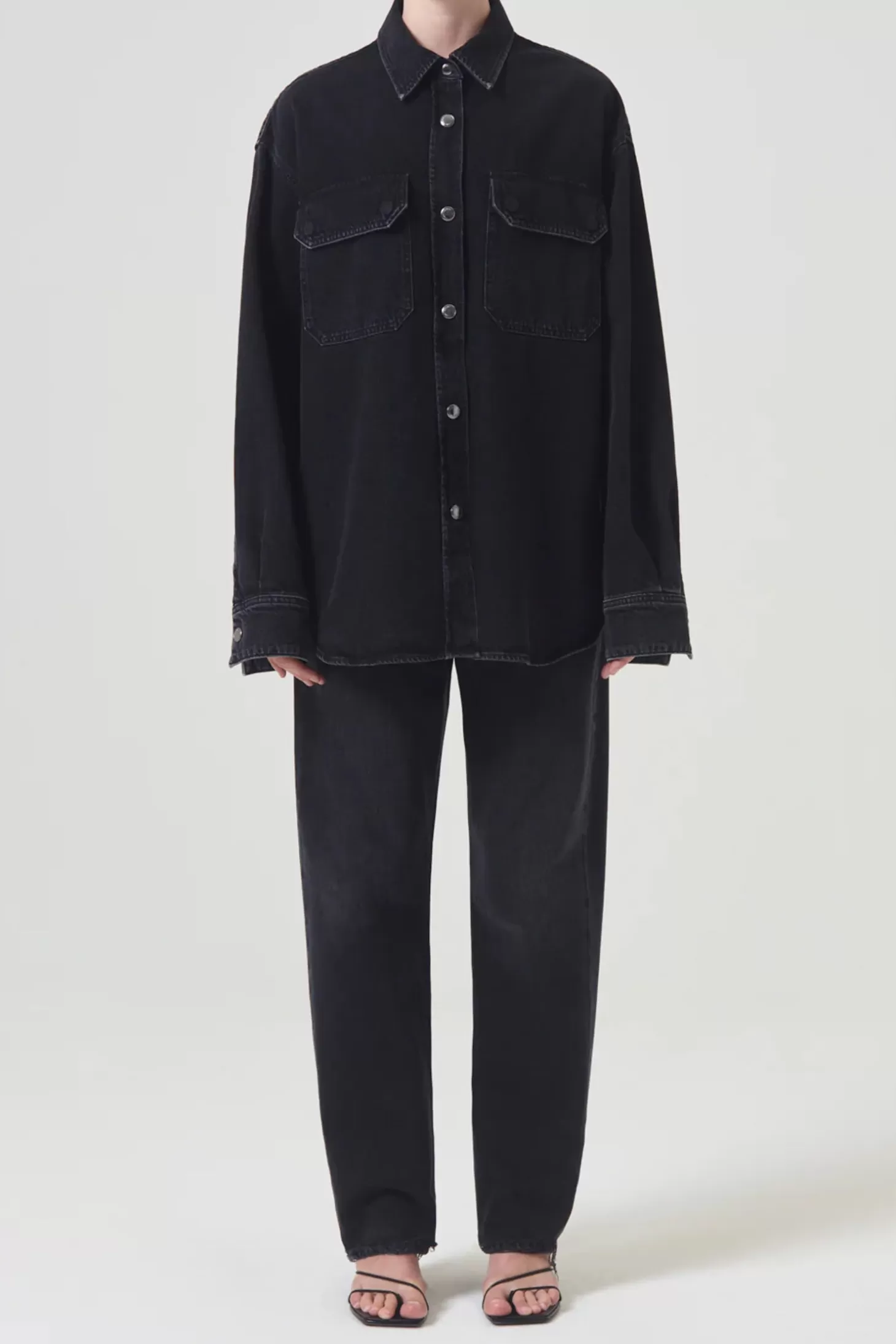 Tops | Denim<AGOLDE CAMRYN SHIRT Crushed