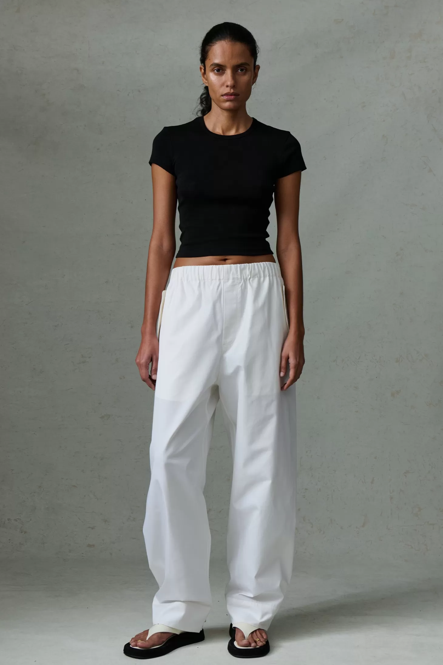 Tops<WARDROBE.NYC CAP SLEEVE TEE