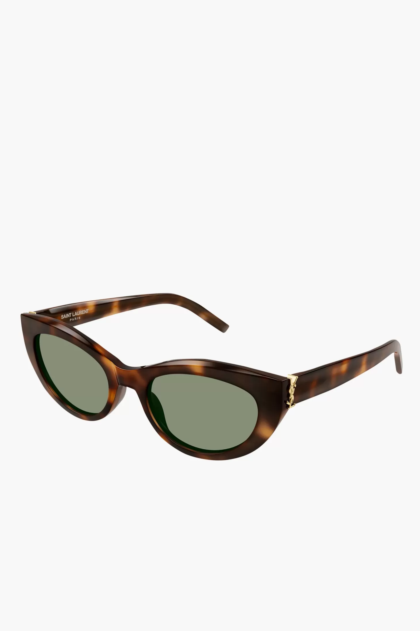 Sunglasses<SAINT LAURENT CAT-EYE SUNGLASSES Havana