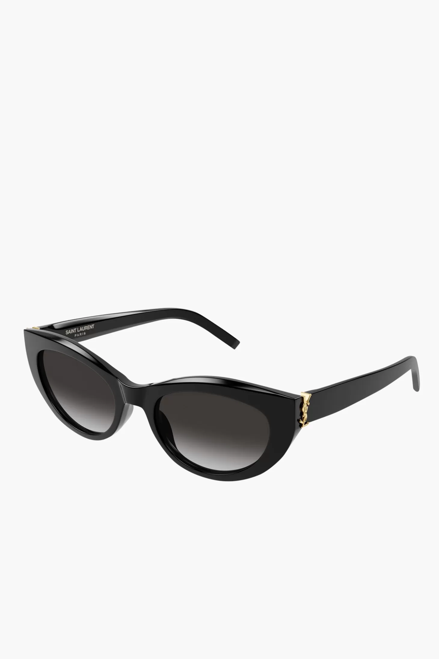 Sunglasses<SAINT LAURENT CAT-EYE SUNGLASSES Black