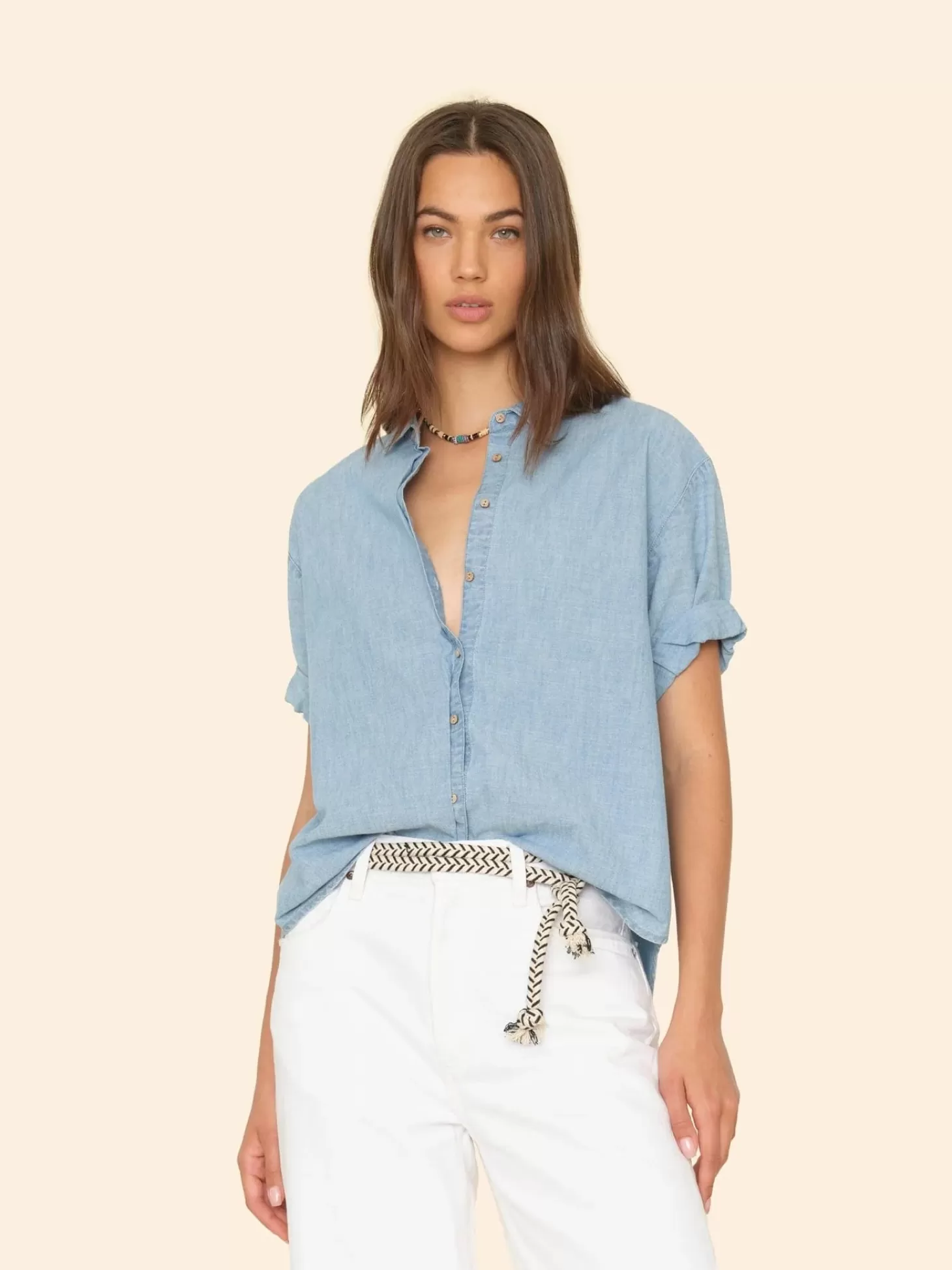 Matching Sets<XÍRENA CHANNING SHIRT