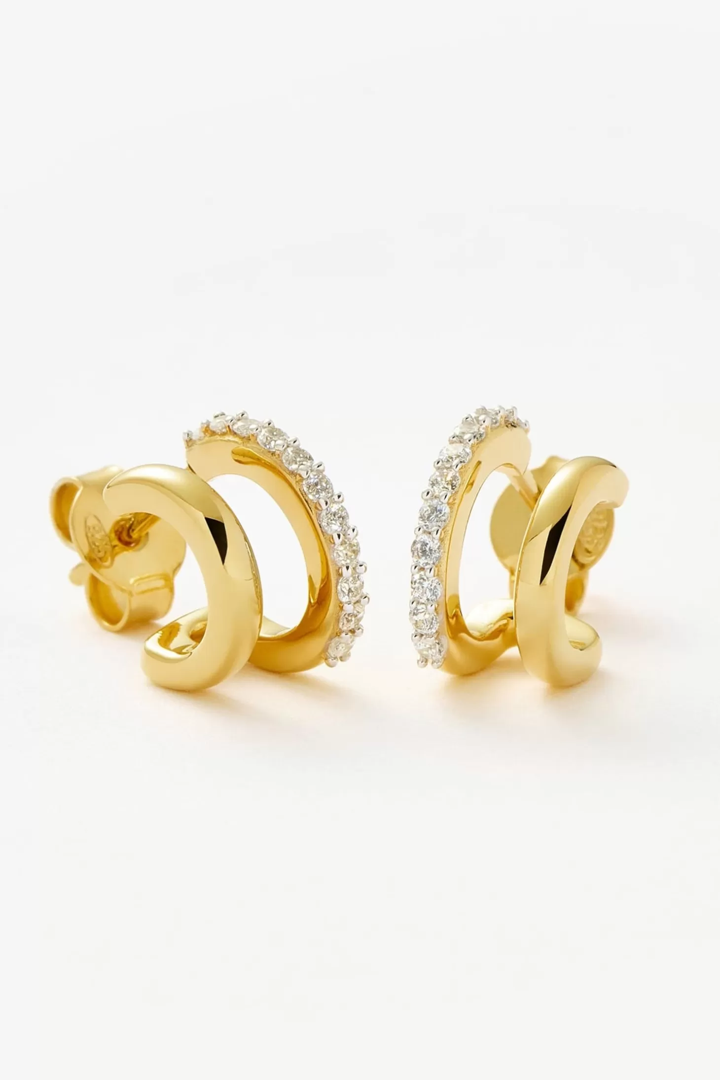 Jewellery<MISSOMA CLASSIC DOUBLE HUGGIES