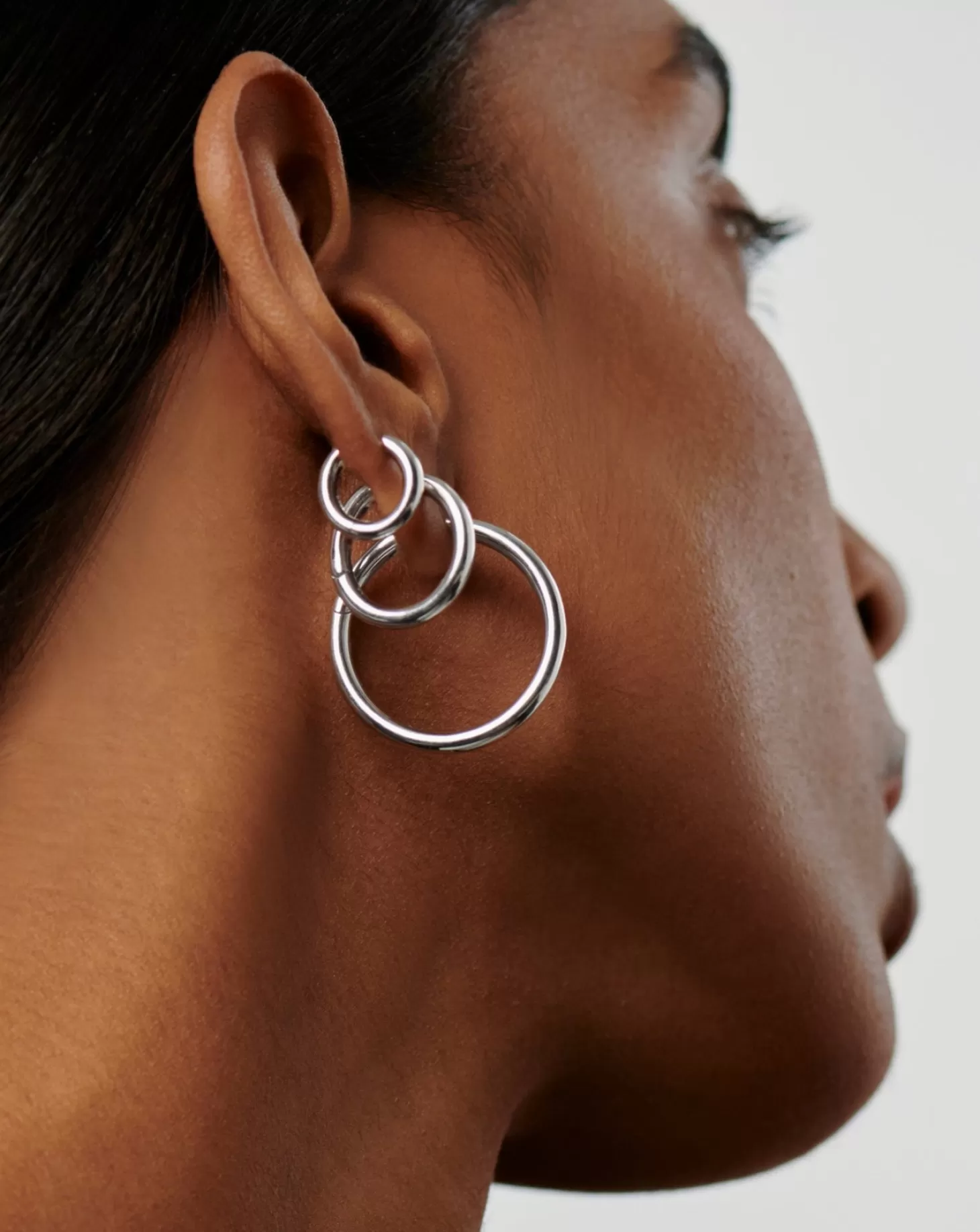 Jewellery<MISSOMA CLASSIC TUNNEL LARGE HOOP EARRINGS