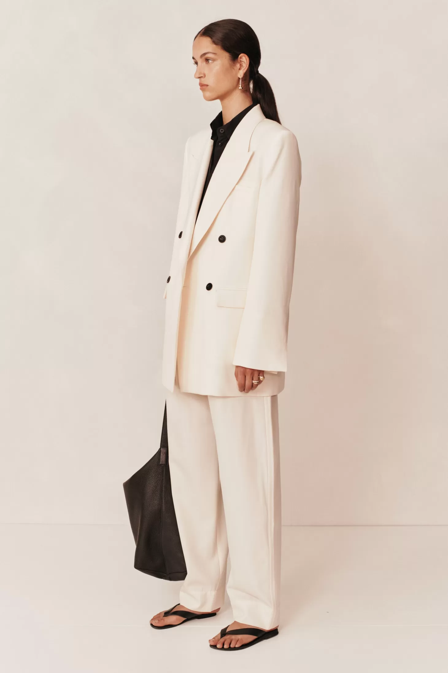 Pants<ESSE CLASSICO WAIST TAILORED TROUSER