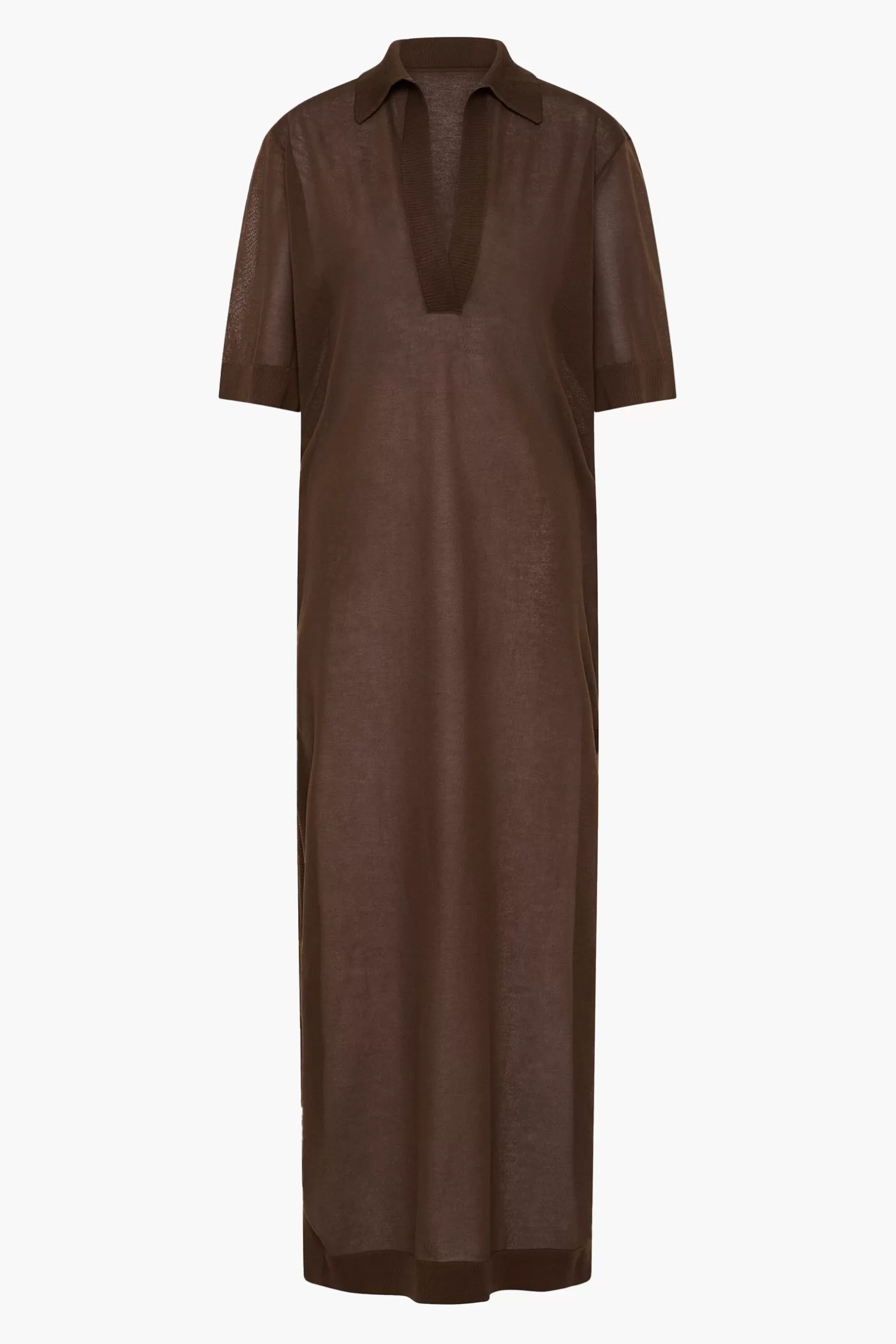 Dresses<SIR COASTLINE OVERLAY DRESS Chocolate