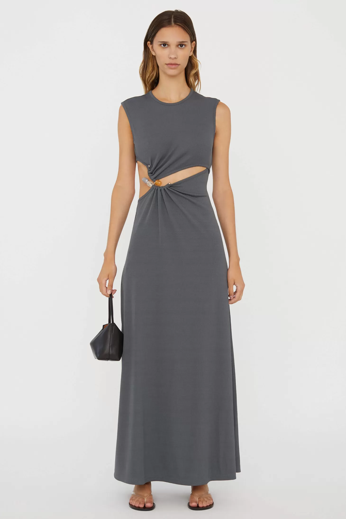 Dresses<CHRISTOPHER ESBER CONCAVE STONE TANK DRESS