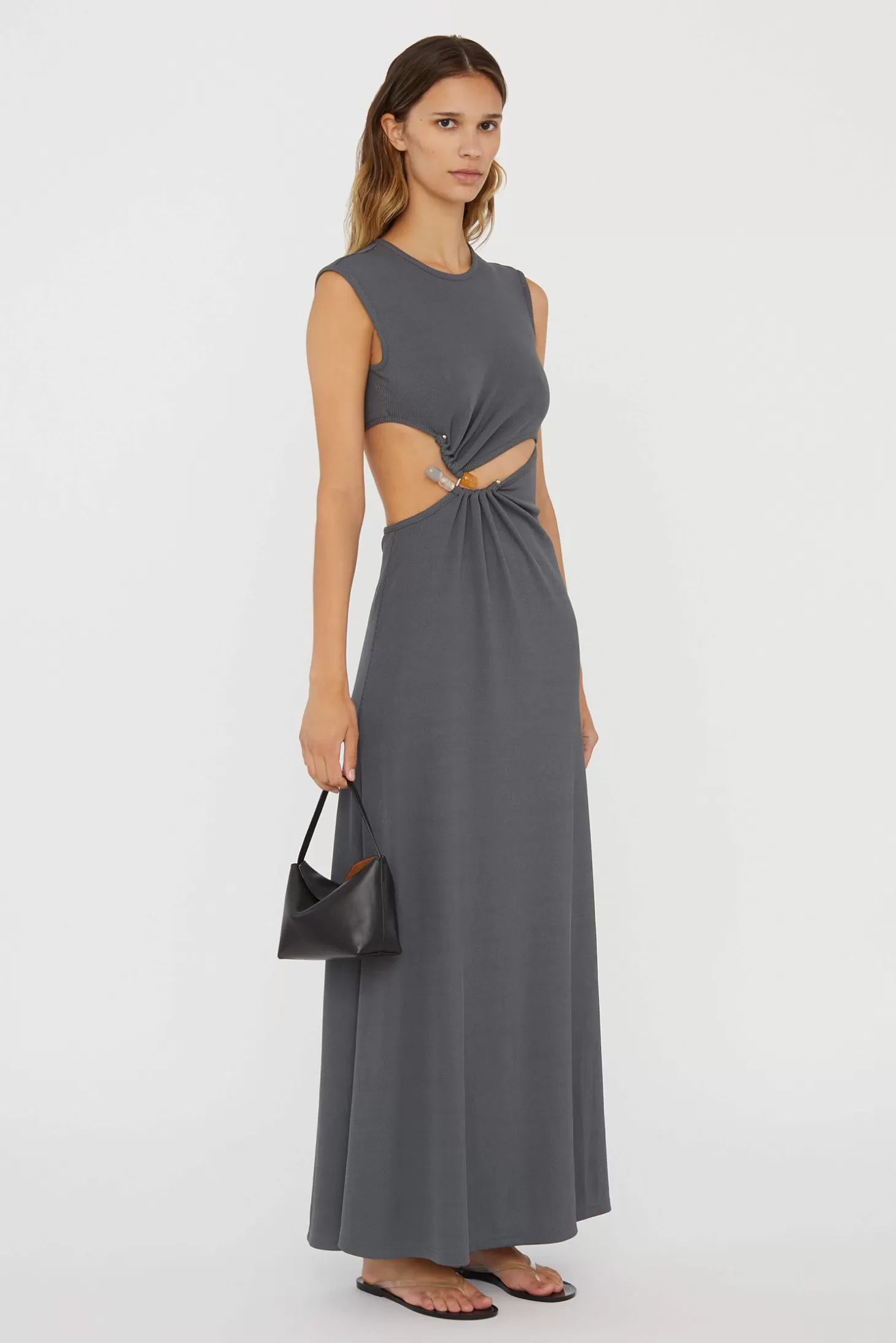 Dresses<CHRISTOPHER ESBER CONCAVE STONE TANK DRESS