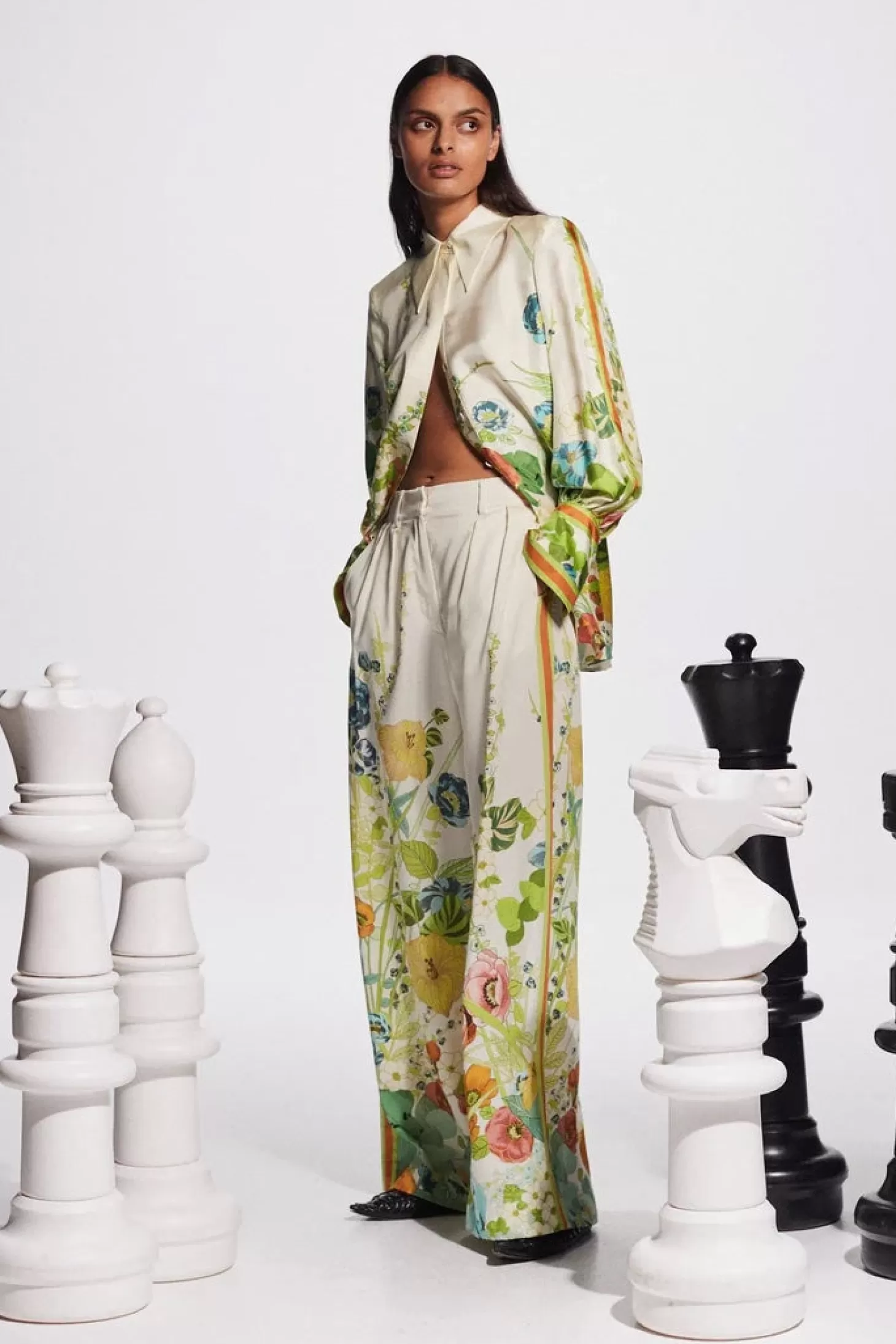 Pants | Matching Sets<ALÉMAIS CONSTANCE PANT Cream