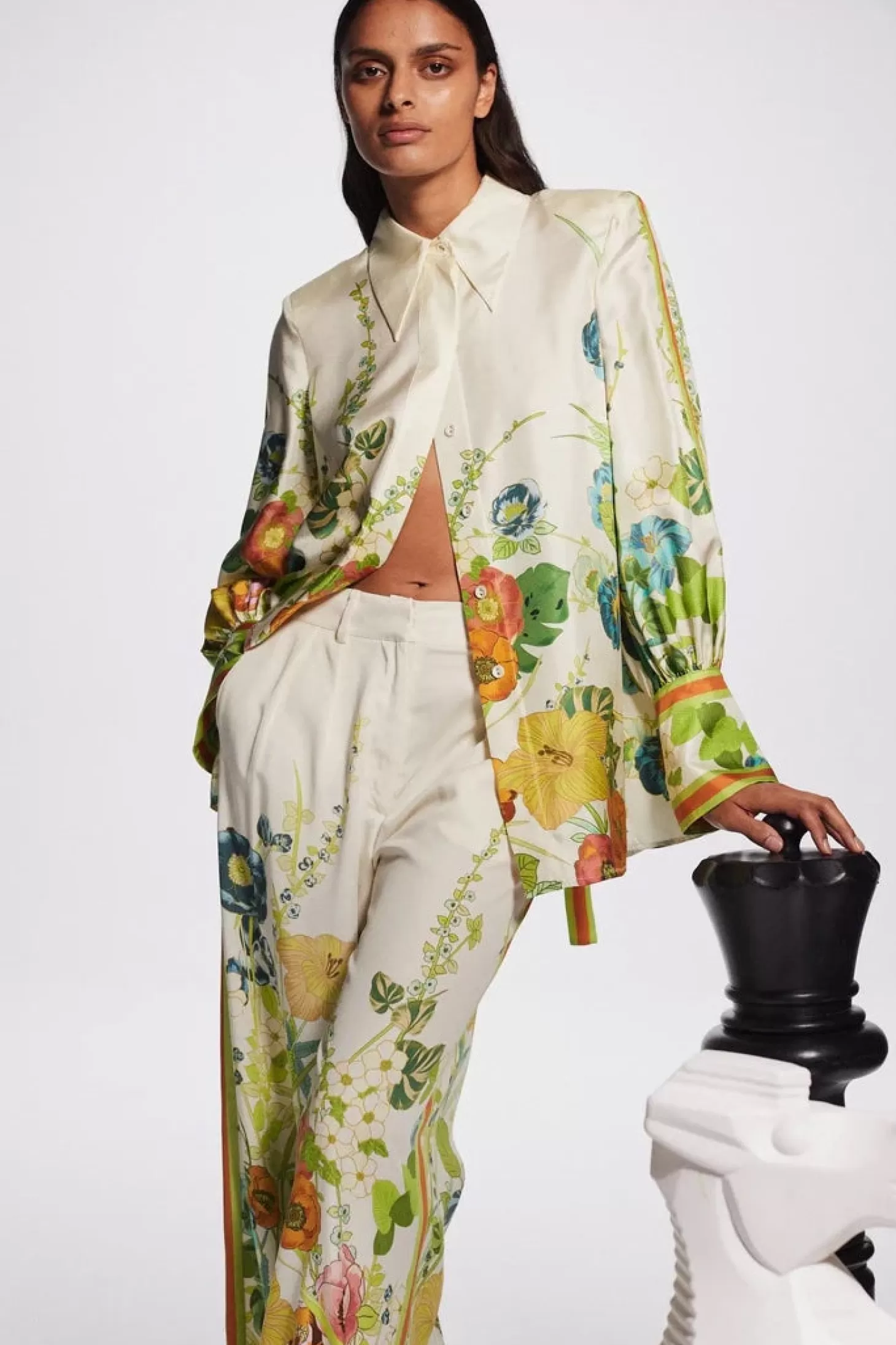 Matching Sets<ALÉMAIS CONSTANCE SHIRT Cream