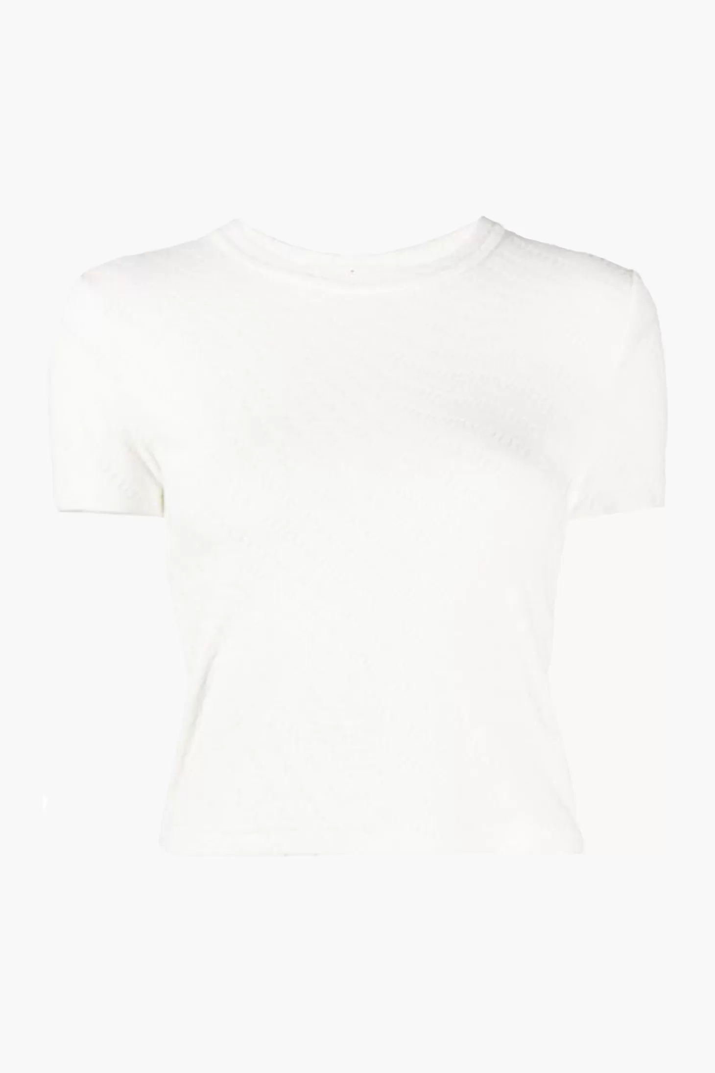 Tops<ALEXANDERWANG.T CREW NECK SHORT SLEEVE BABY TEE