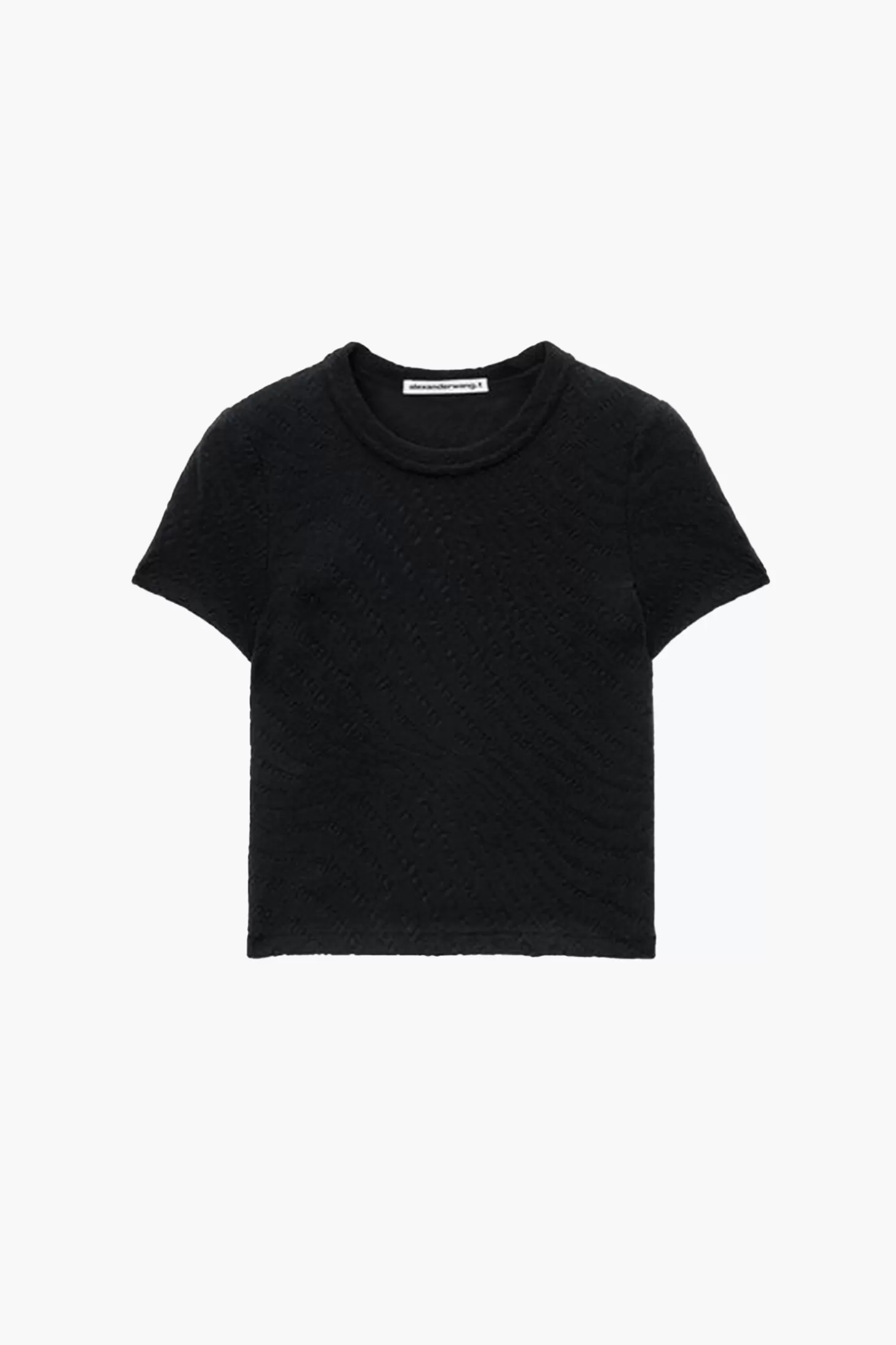 Tops<ALEXANDERWANG.T CREW NECK SHORT SLEEVE BABY TEE