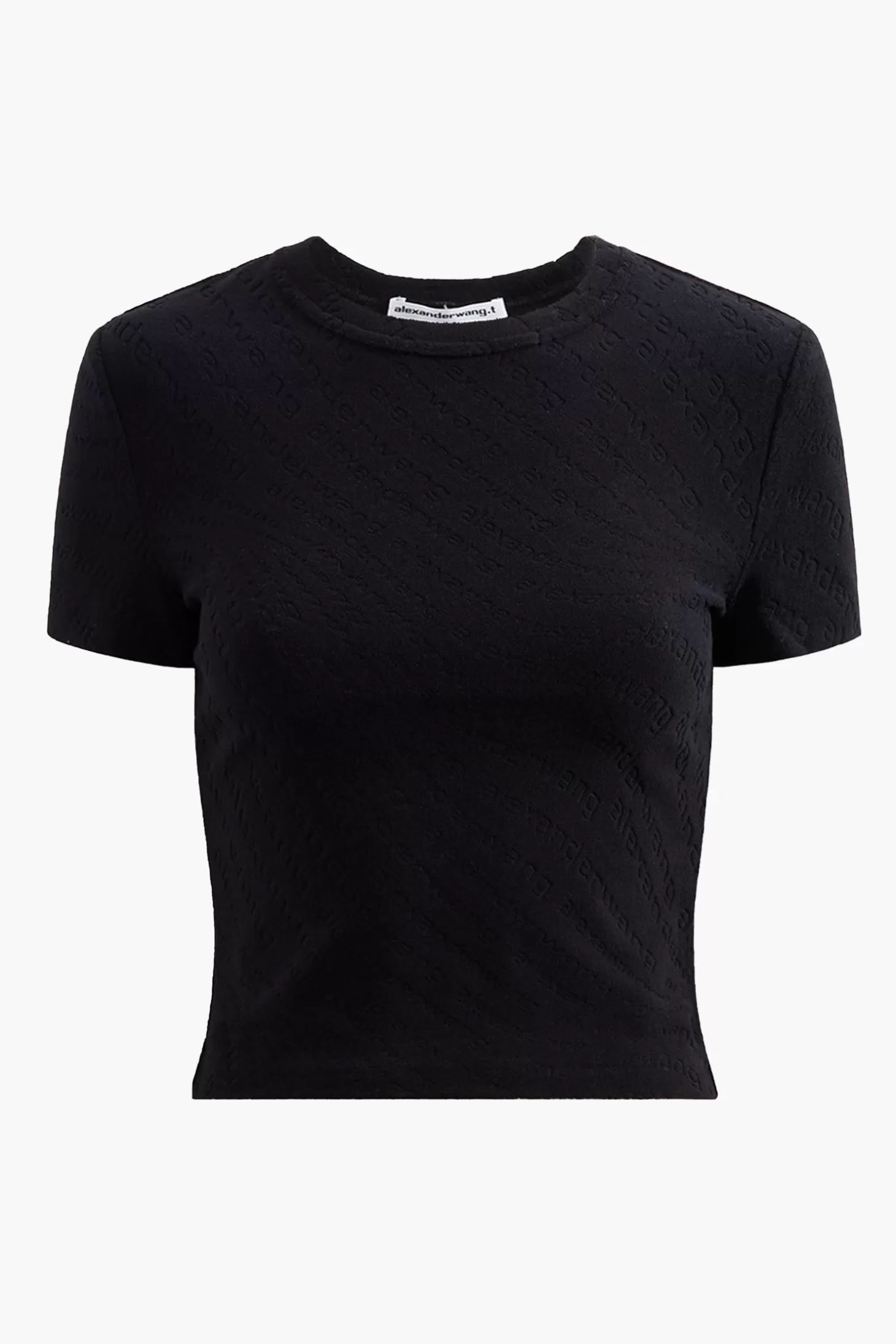 Tops<ALEXANDERWANG.T CREW NECK SHORT SLEEVE BABY TEE