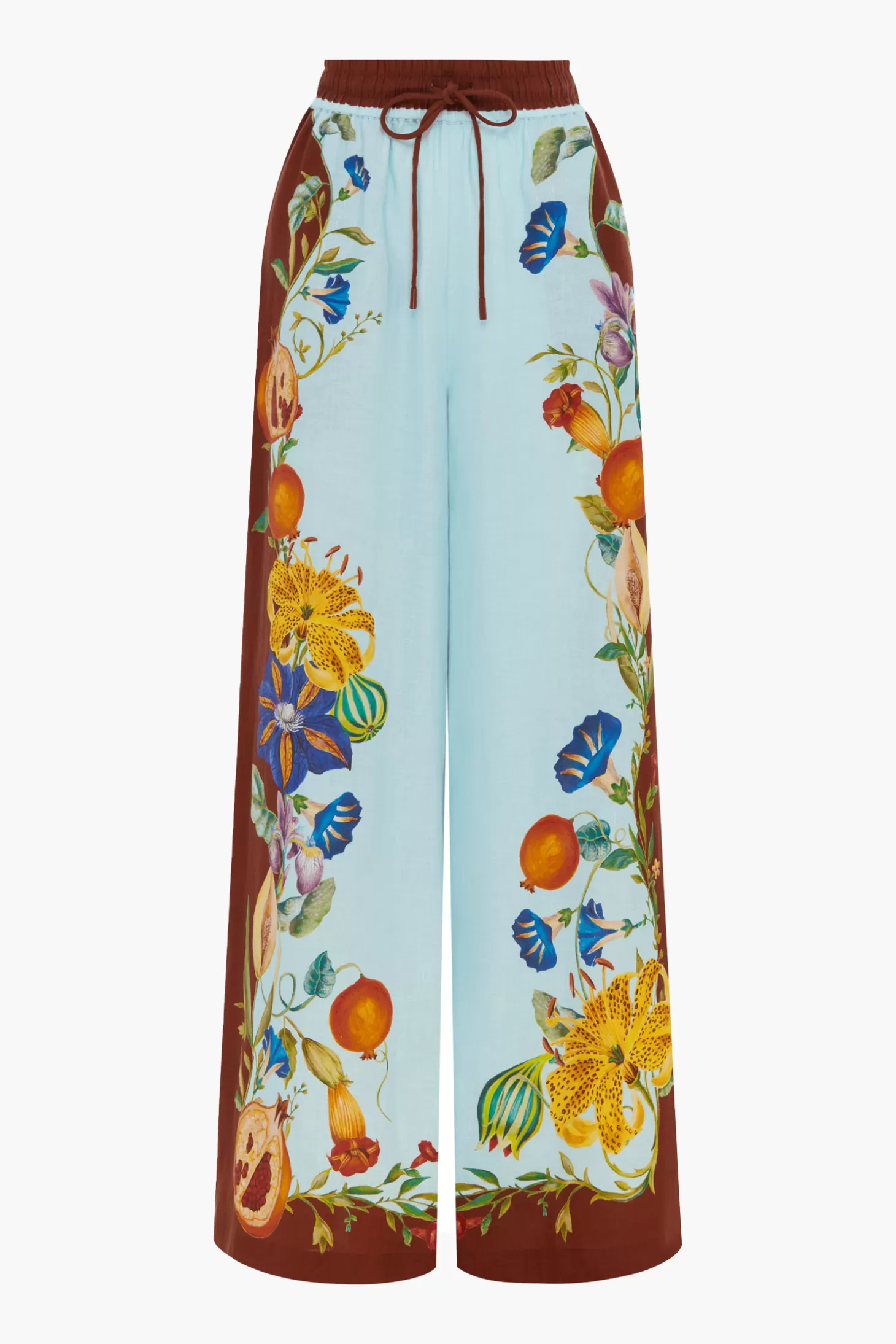 Pants | Matching Sets<ALÉMAIS DAHLIA FLORAL LINEN PANT