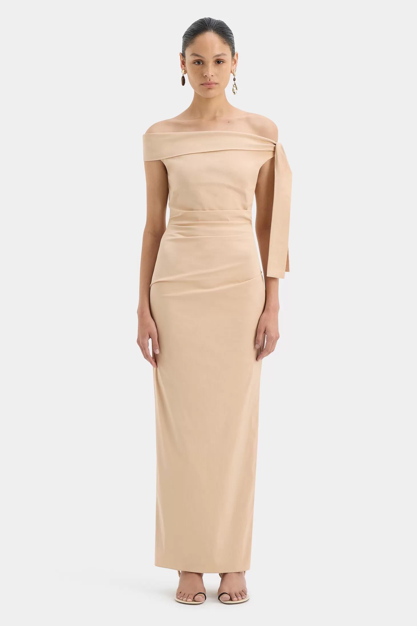 Dresses<SIR DAHLIA GOWN DarkEcru