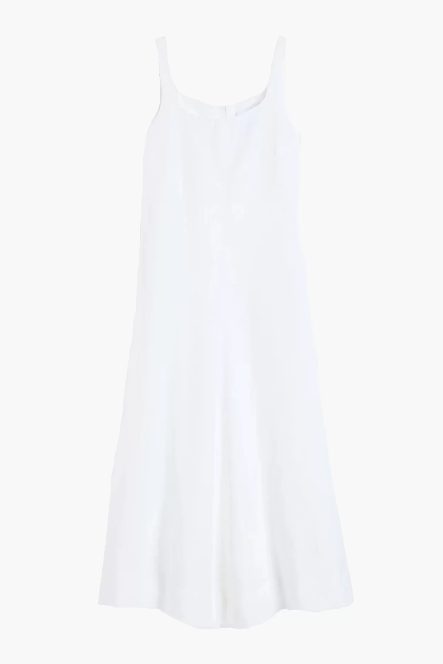 Dresses<BONDI BORN DELPHI ORGANIC LINEN FLARED MAXI DRESS White