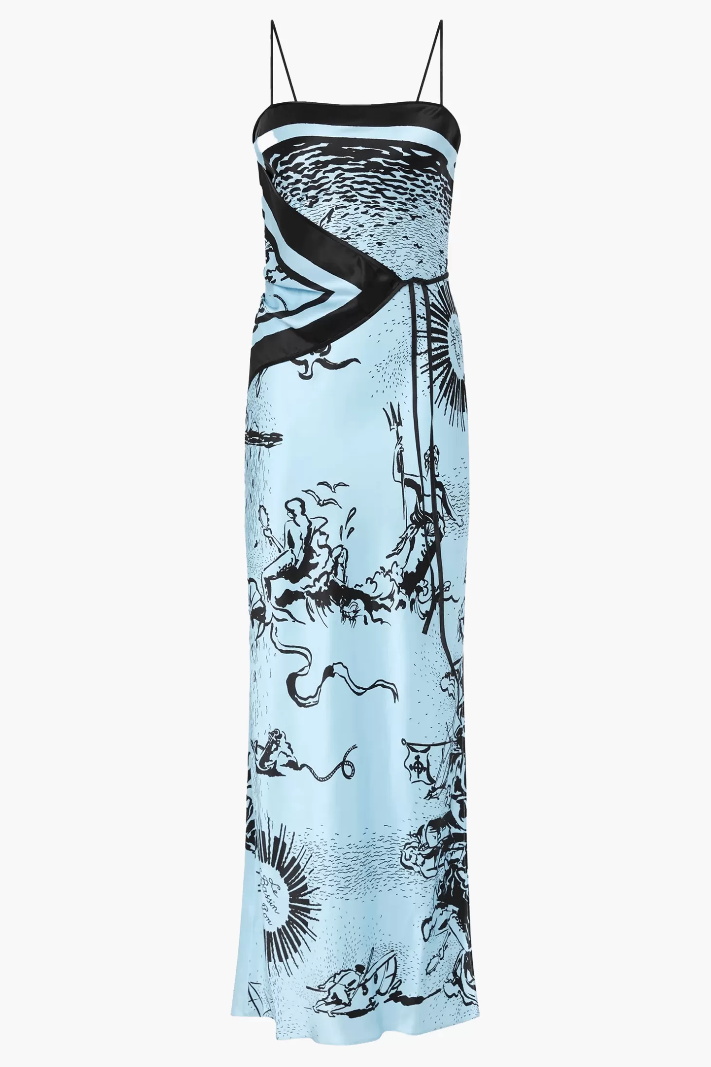 Dresses<SIR DREAMWOOD SCARF MIDI DRESS BriseSoleil