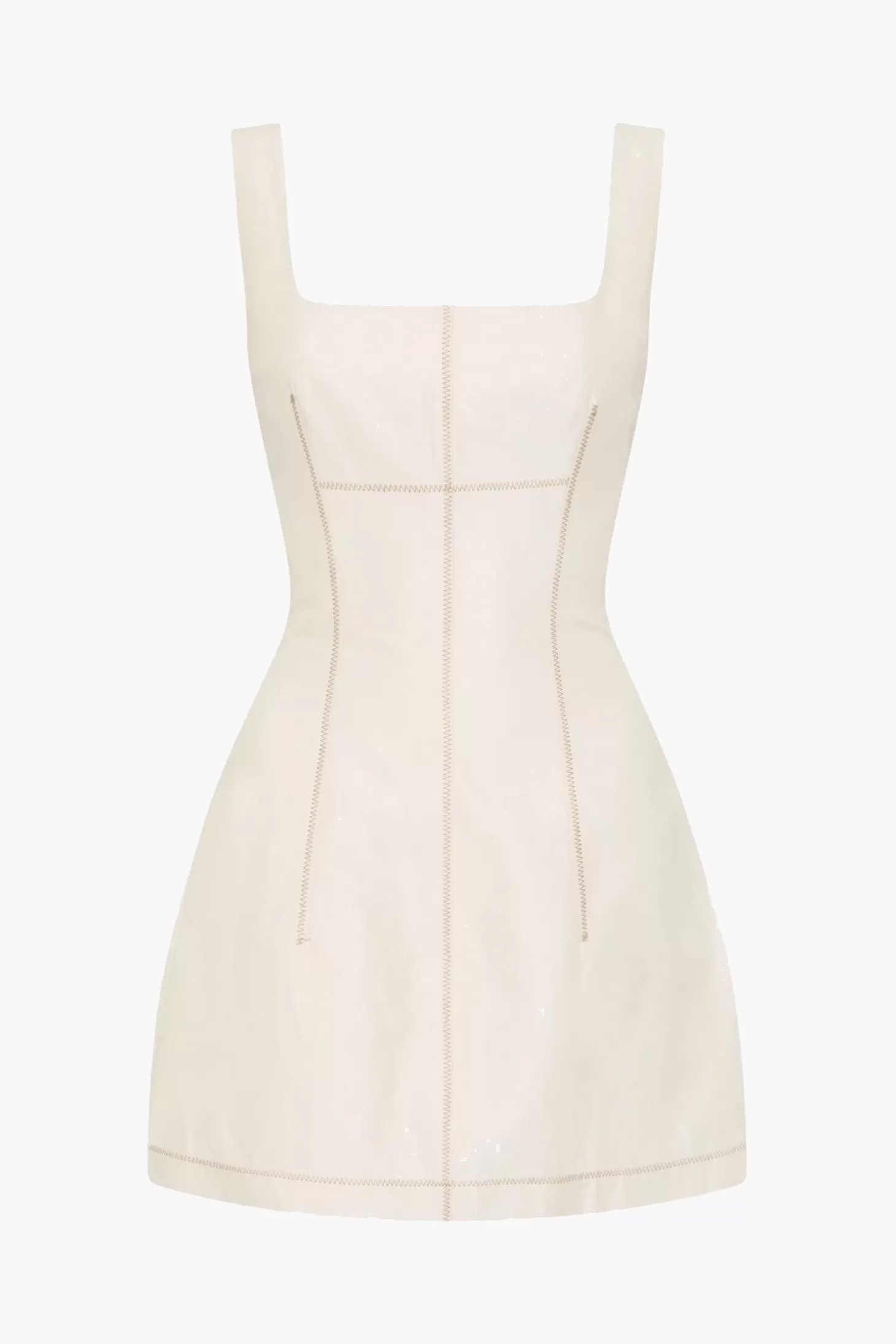 Dresses<SIR EMILIA CORSET MINI DRESS Natural