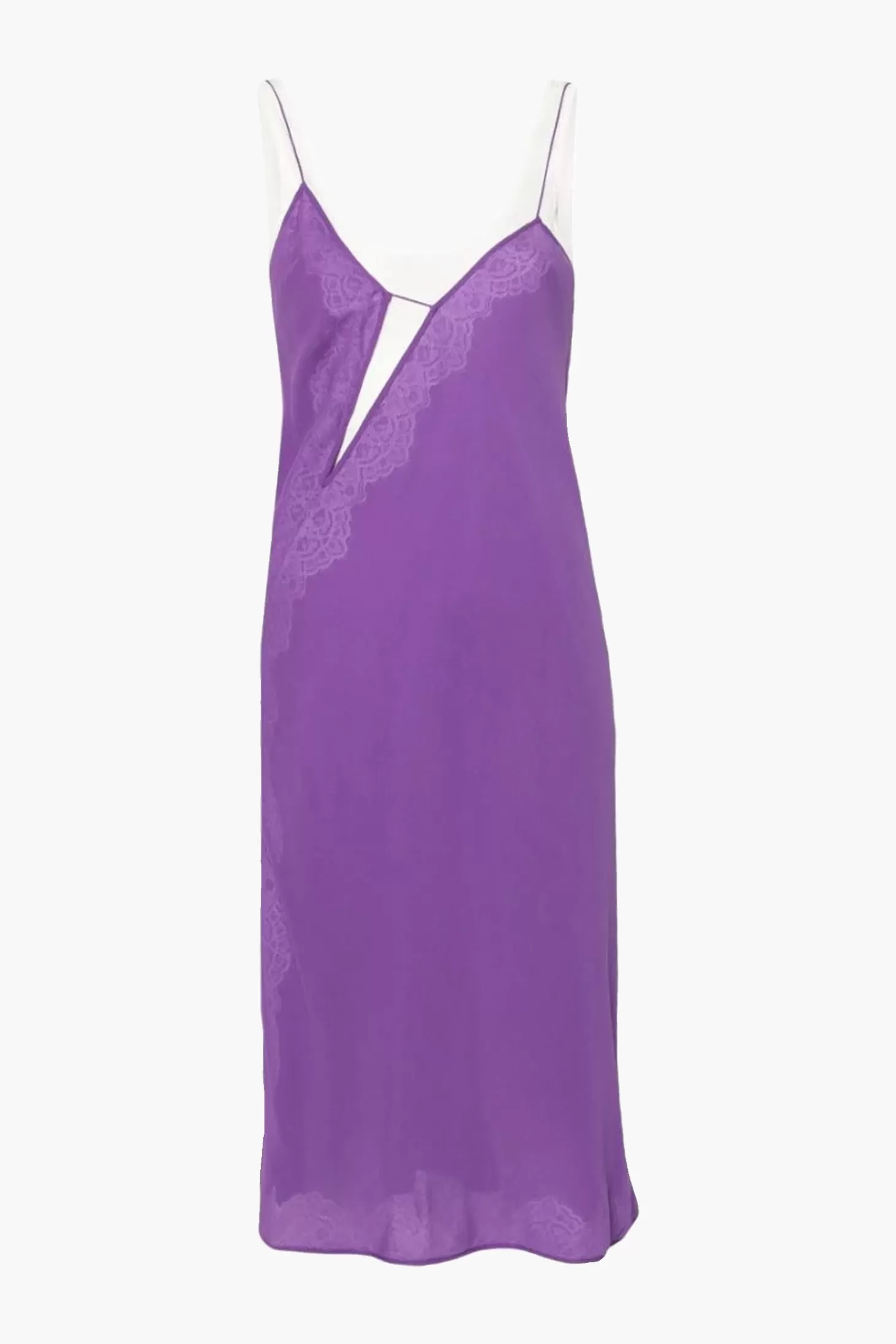 Dresses<CHRISTOPHER ESBER ENCASED LACE CAMI/ TANK DRESS Grape/White