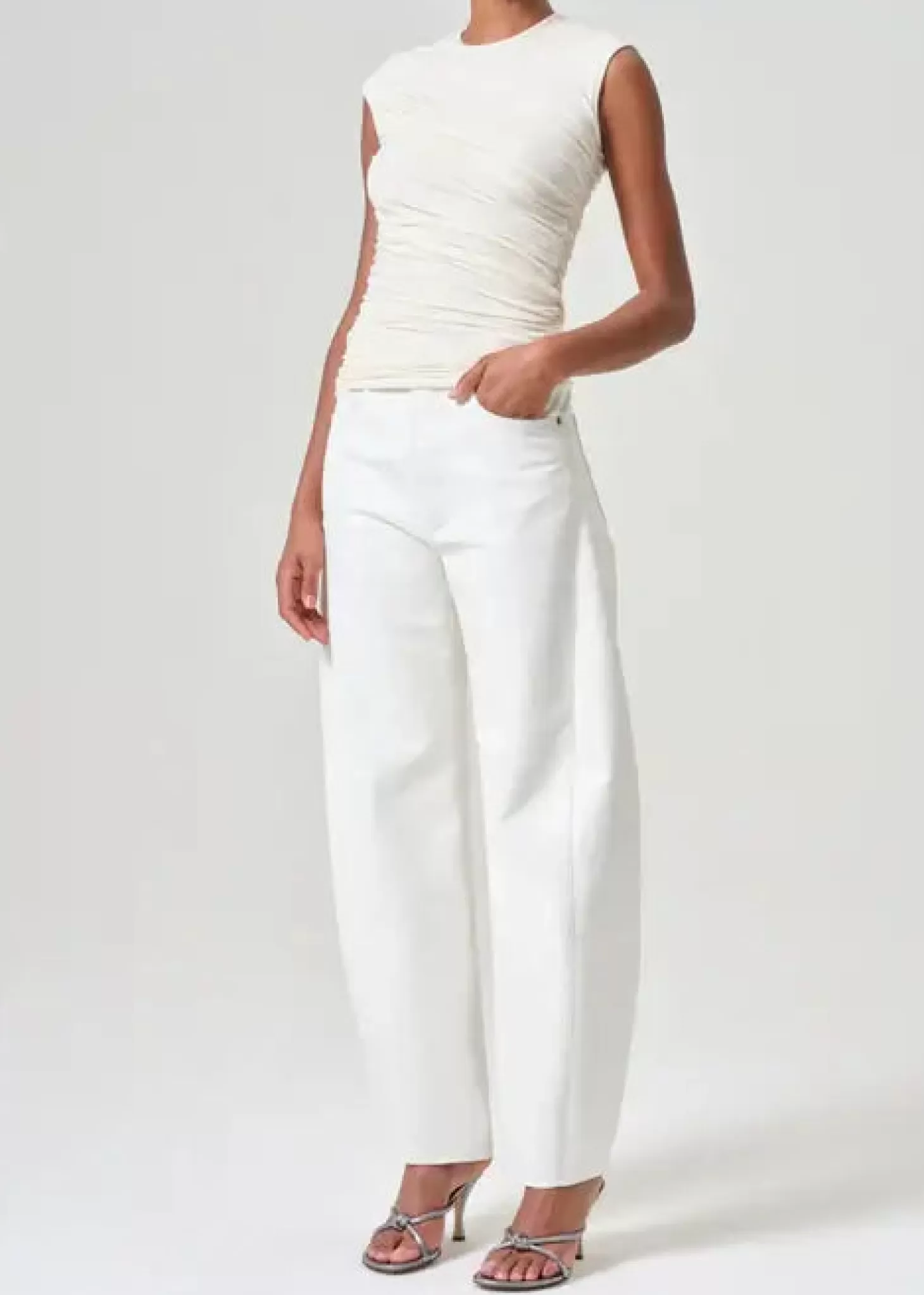 Tops<AGOLDE ESTER TWIST TANK