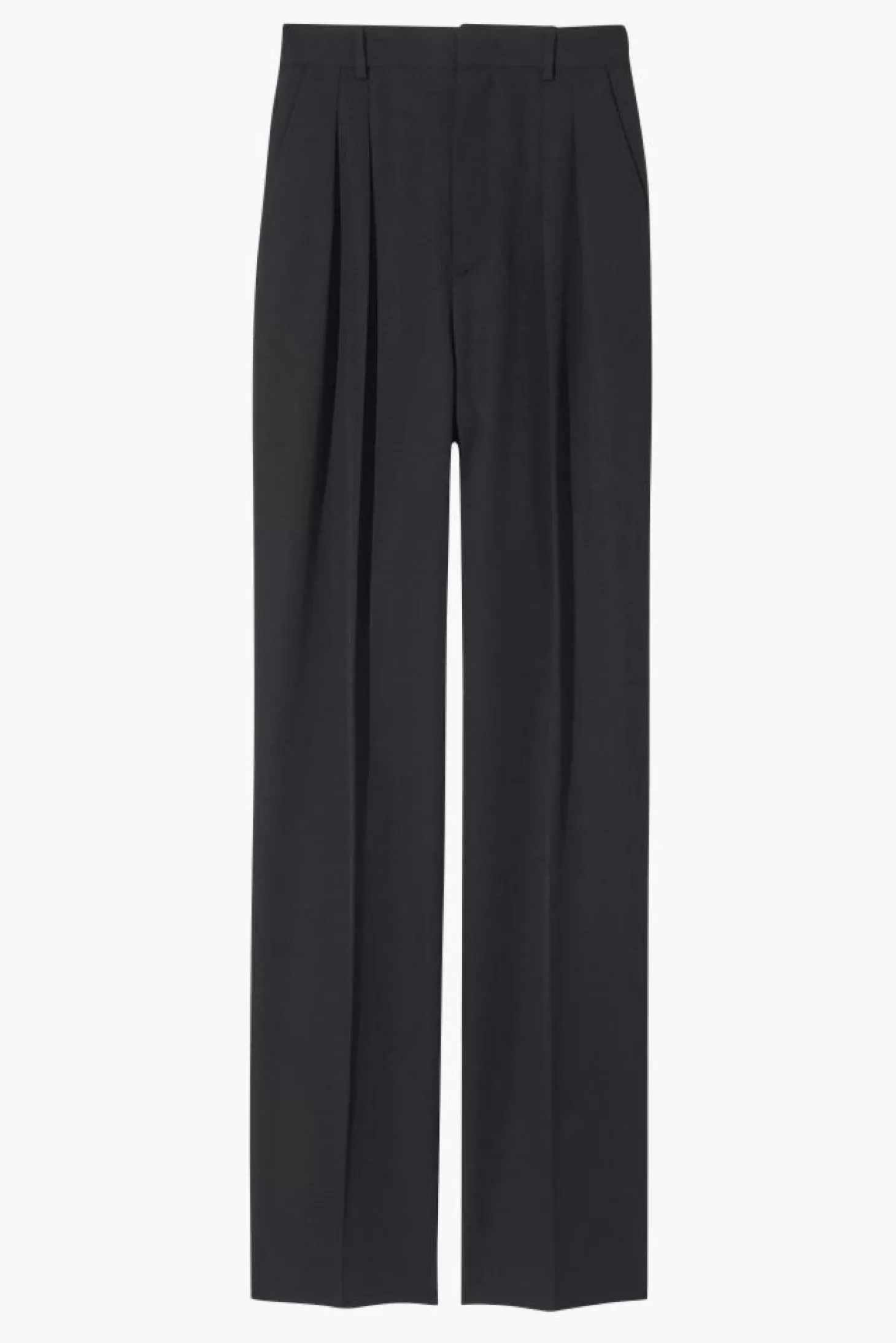 Pants<NILI LOTAN ETIENNE PLEATED SILK PANT