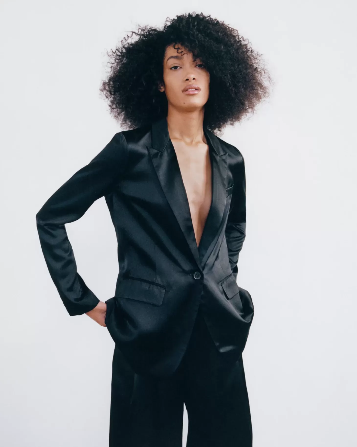 Jackets<NILI LOTAN EVELINE SILK JACKET