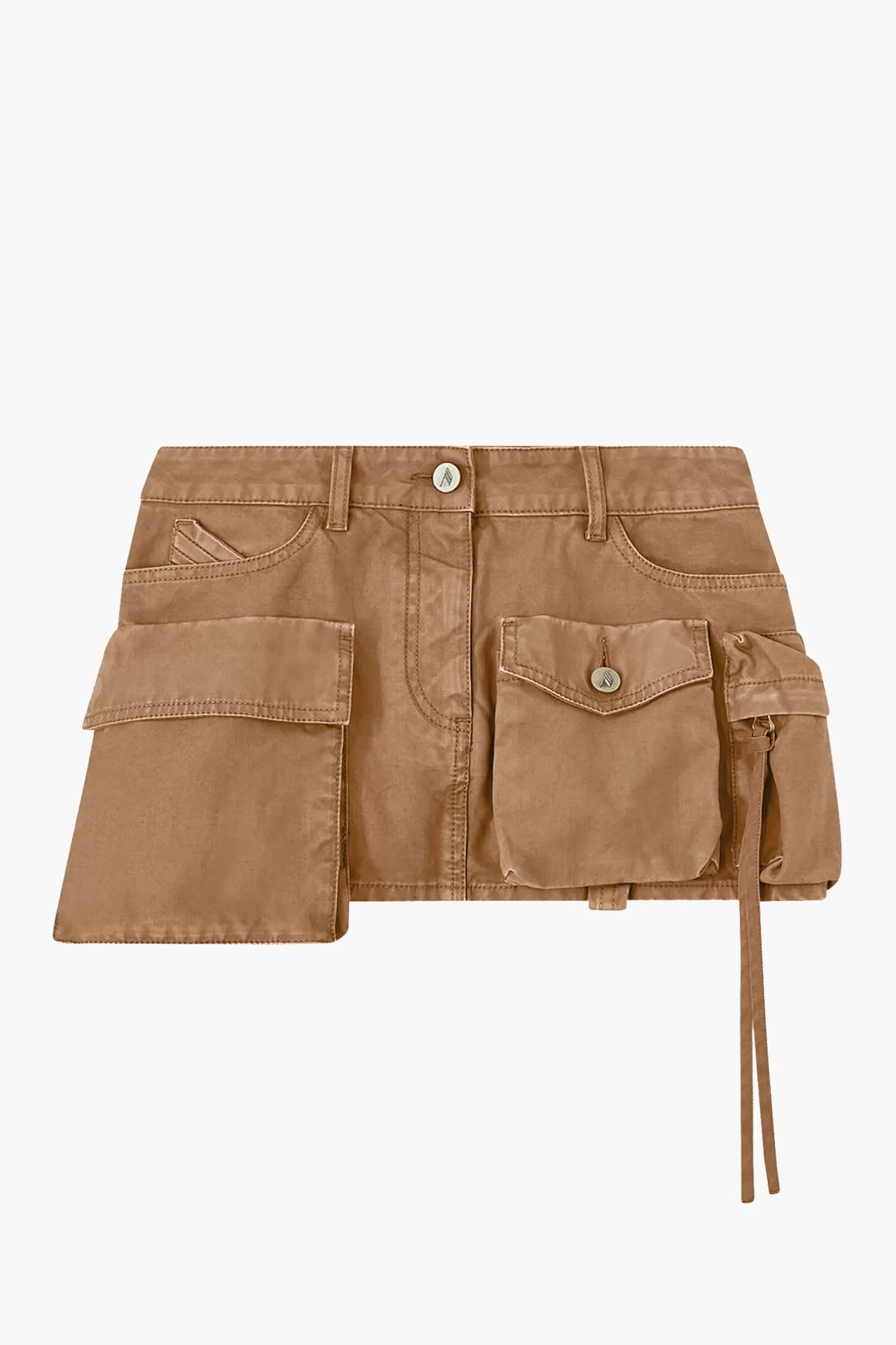 Skirts | Matching Sets<THE ATTICO FAY KHAKI MINI SKIRT Cachi
