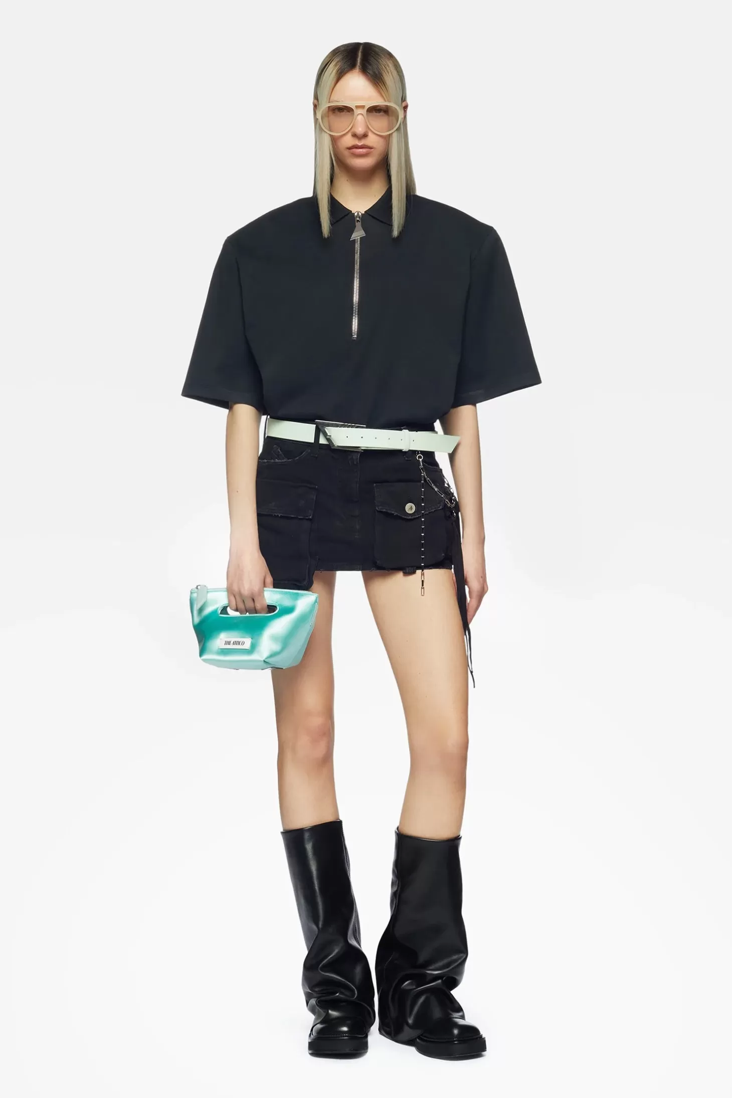 Skirts | Matching Sets<THE ATTICO FAY MINI SKIRT Black