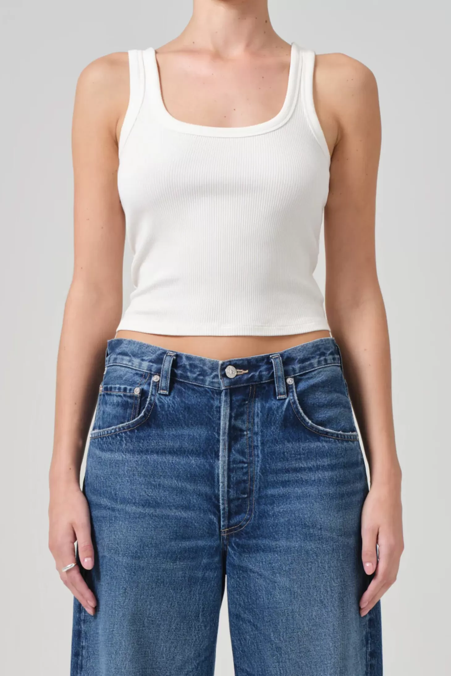 Tops<CITIZENS OF HUMANITY FAYE TANK Pashmina