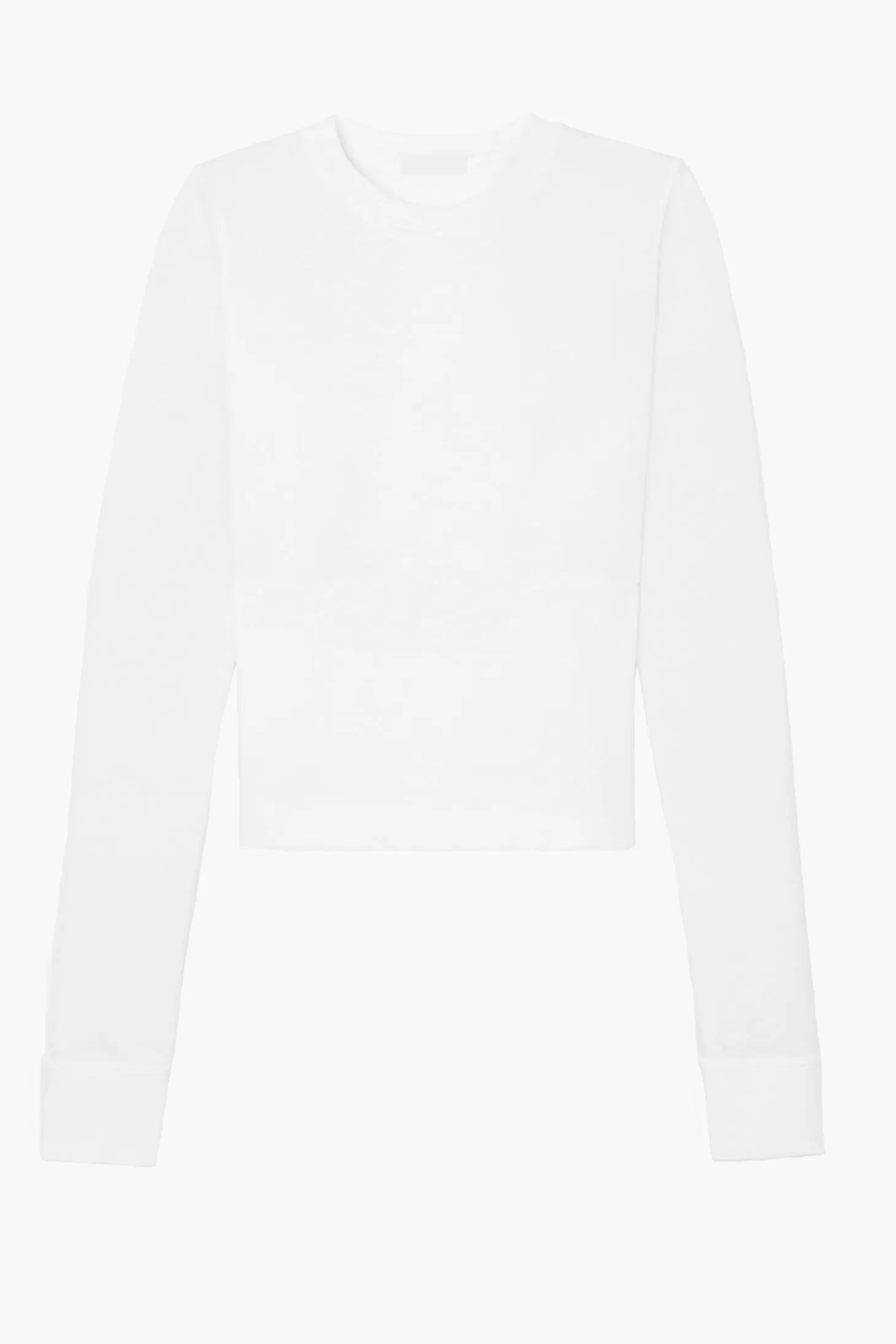 Tops<WARDROBE.NYC FITTED LONG SLEEVE TEE White