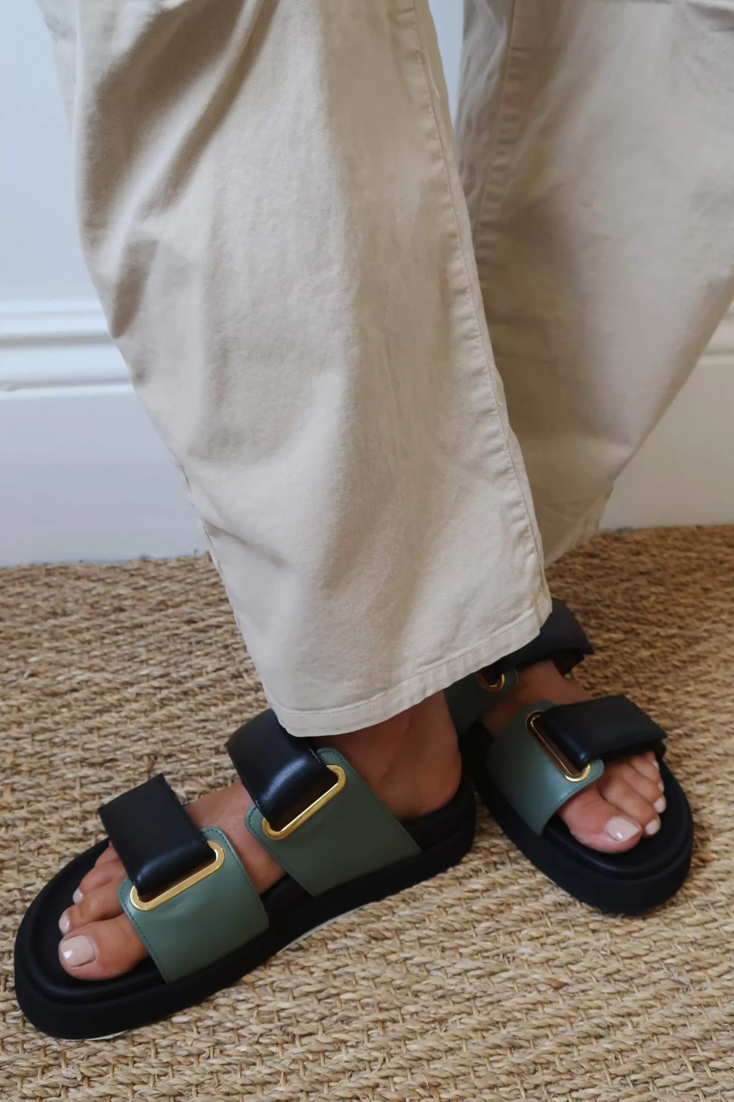 Flats | Sandals<BARE BASE FUSSBETT SANDAL