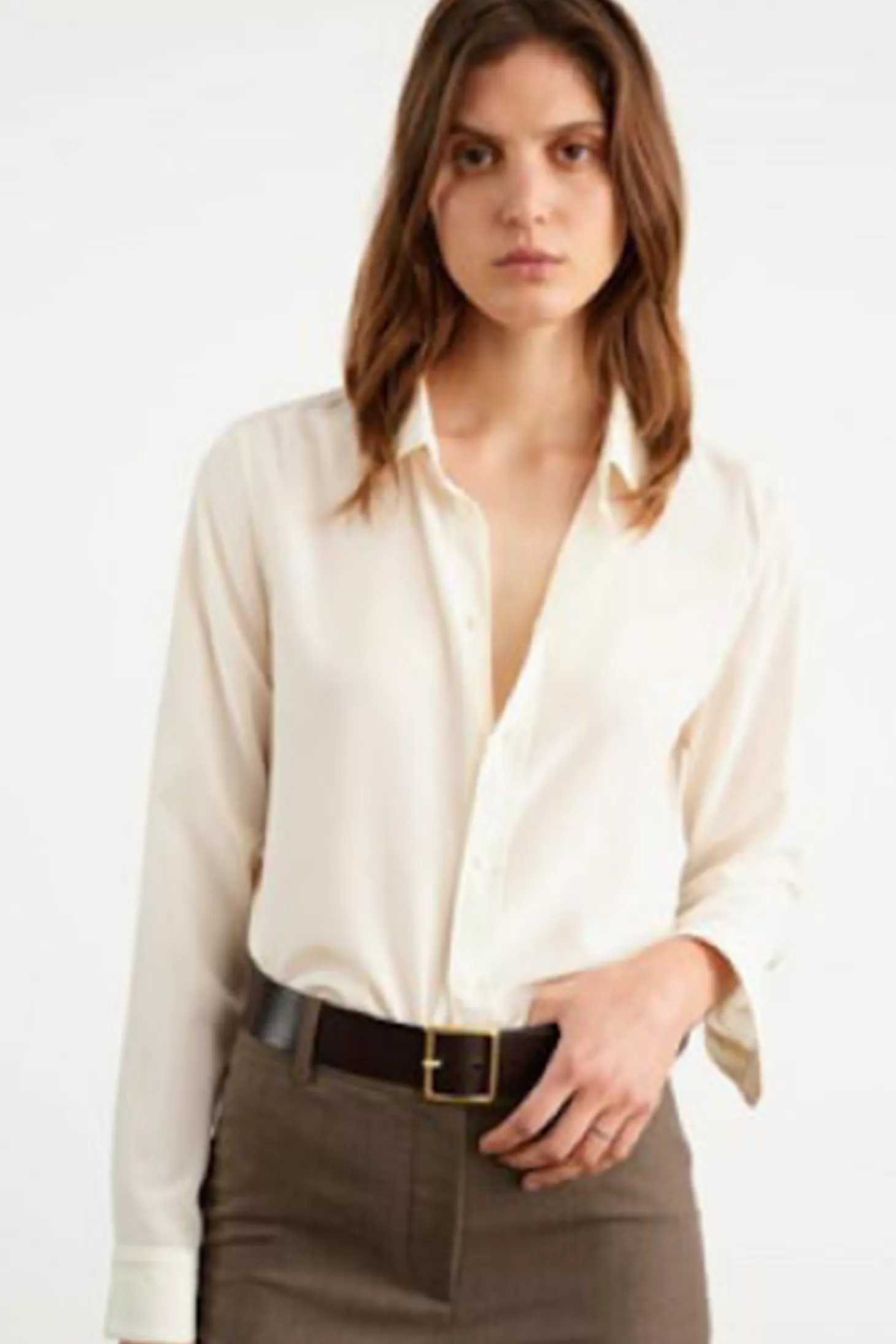 Tops<NILI LOTAN GAIA SLIM SHIRT