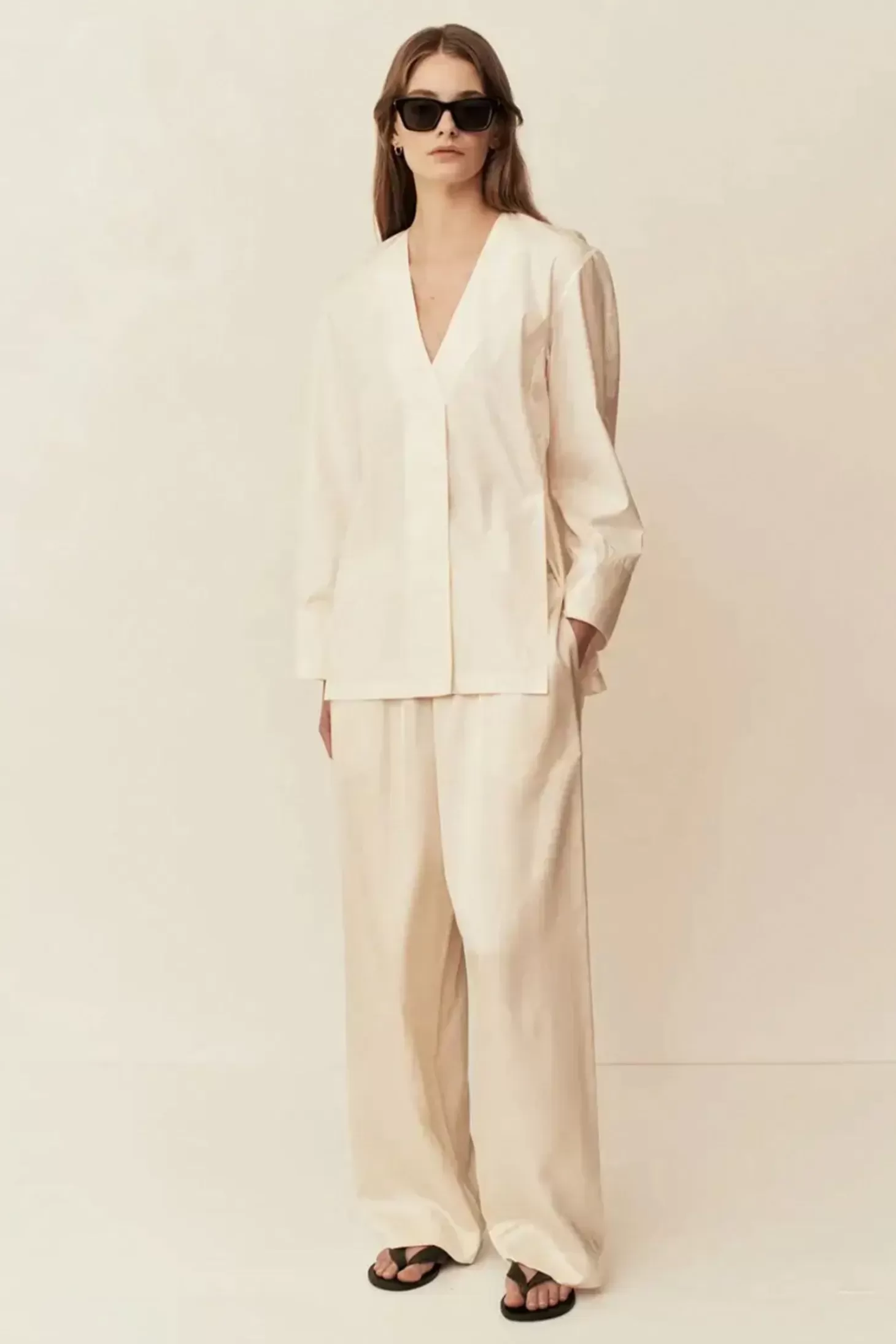 Pants<ESSE GATHERED PANTS Champagne