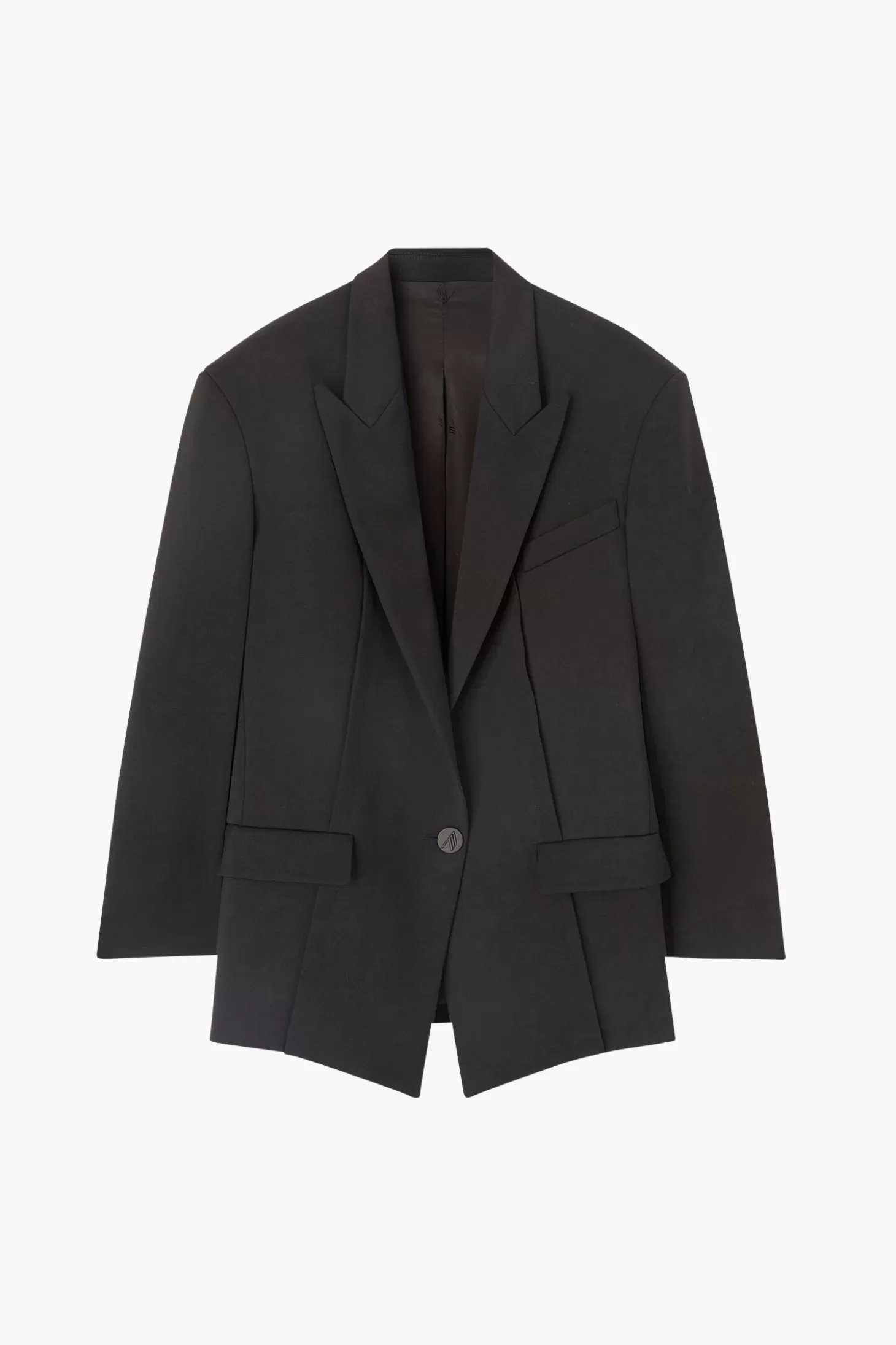 Jackets | Coats<THE ATTICO GLEN SHORT COAT Black