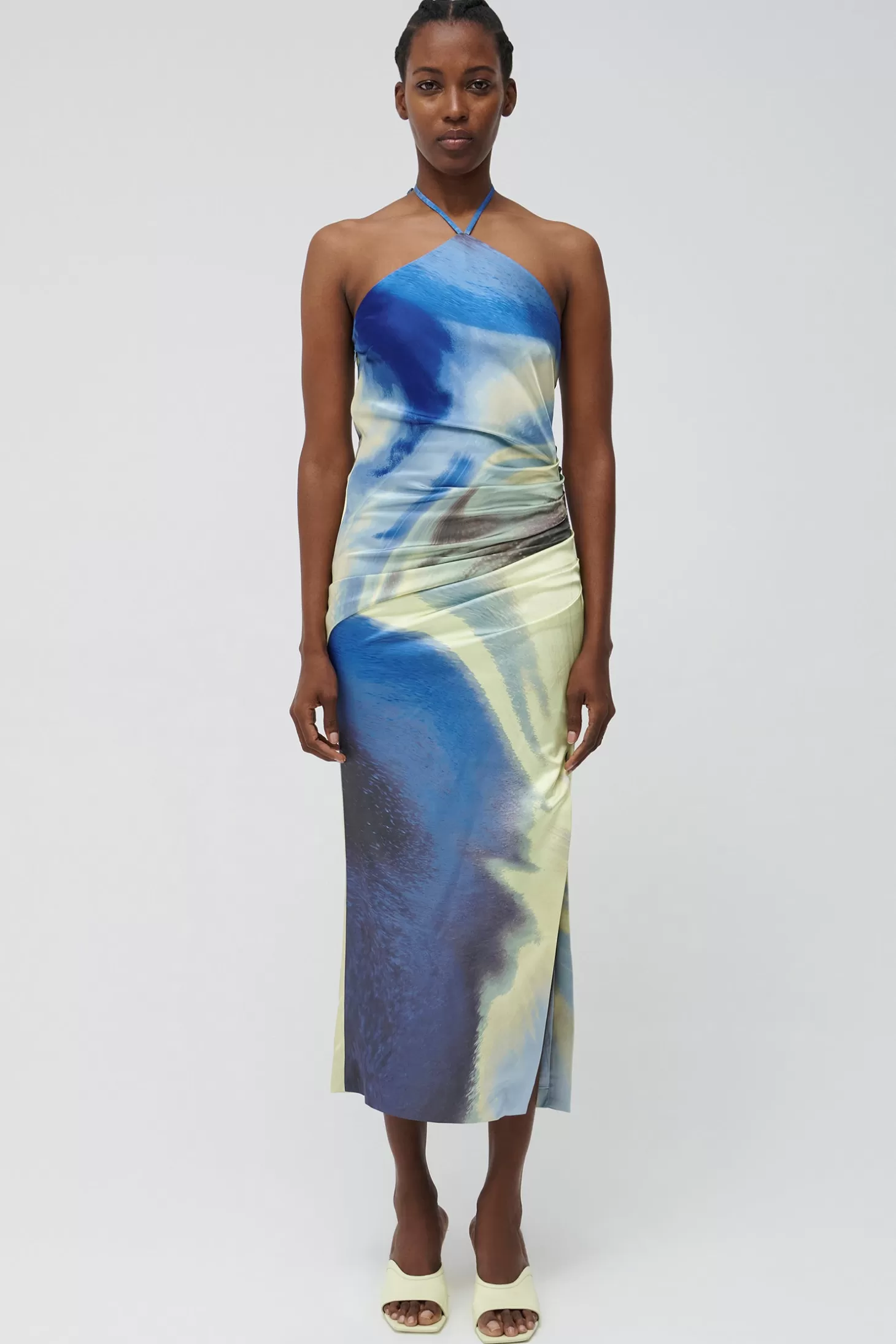 Dresses<JONATHAN SIMKHAI HANSEL GOWN MarinaBluePrint